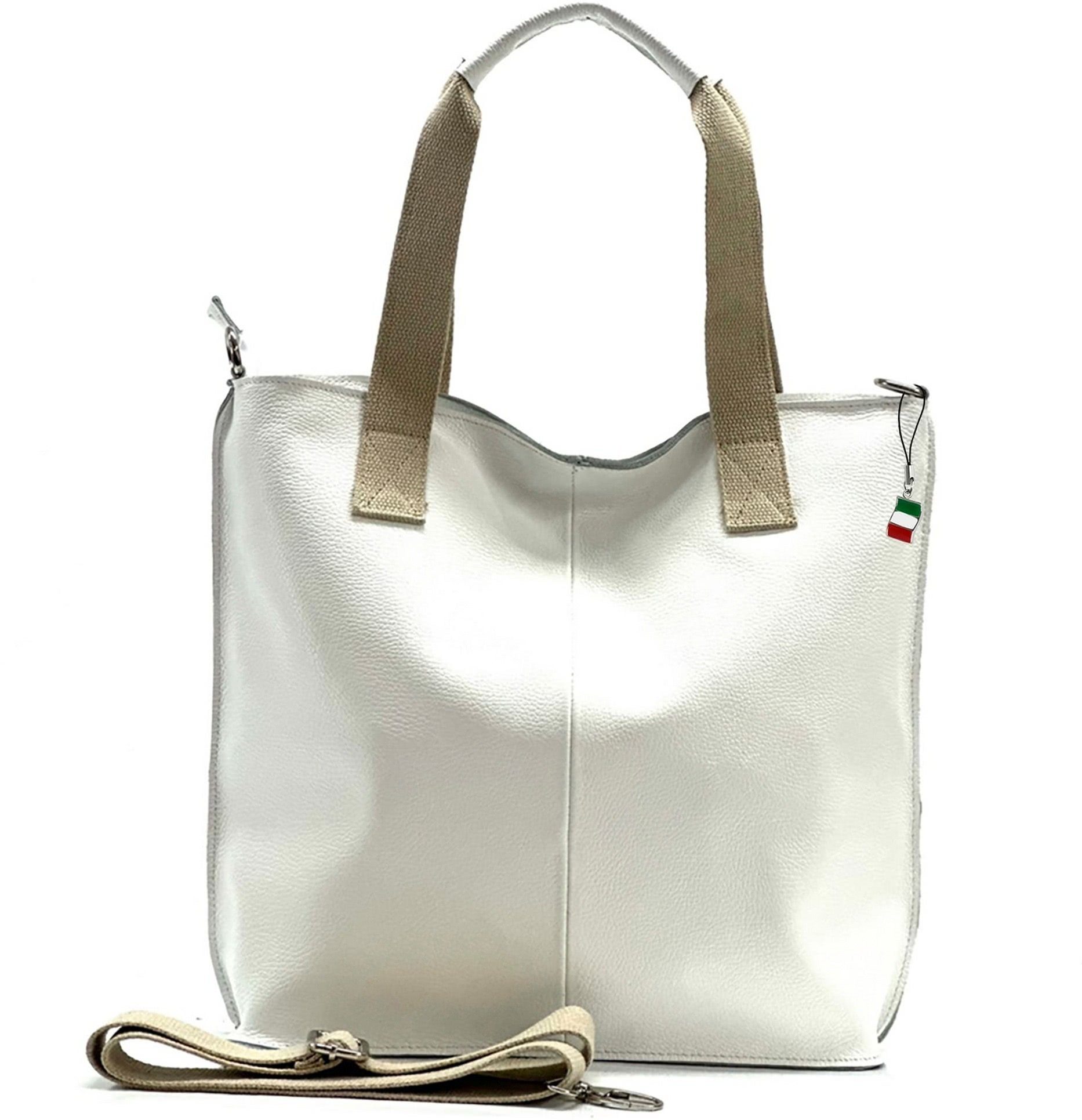 FLORENCE Shopper Florence Echtleder Umhängetasche Damen günstig online kaufen