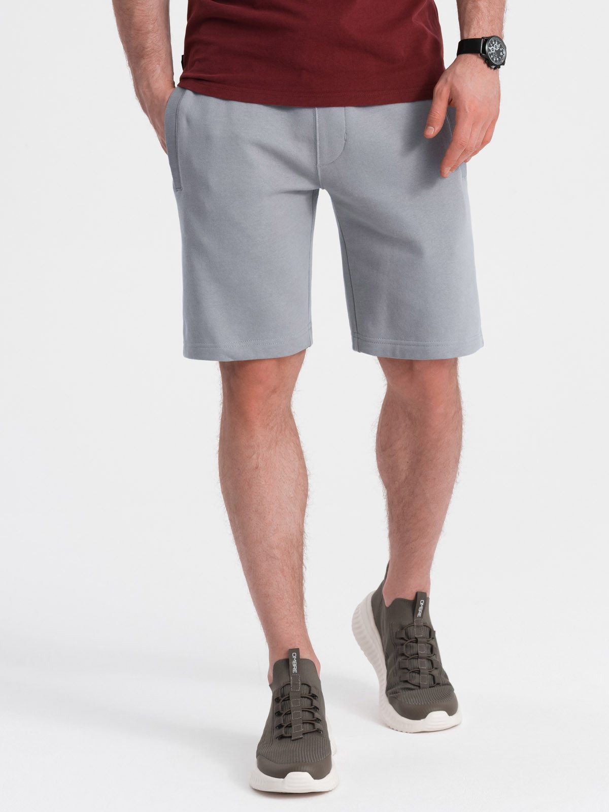 OMBRE Sweatshorts Herrenshorts aus Strick mit günstig online kaufen