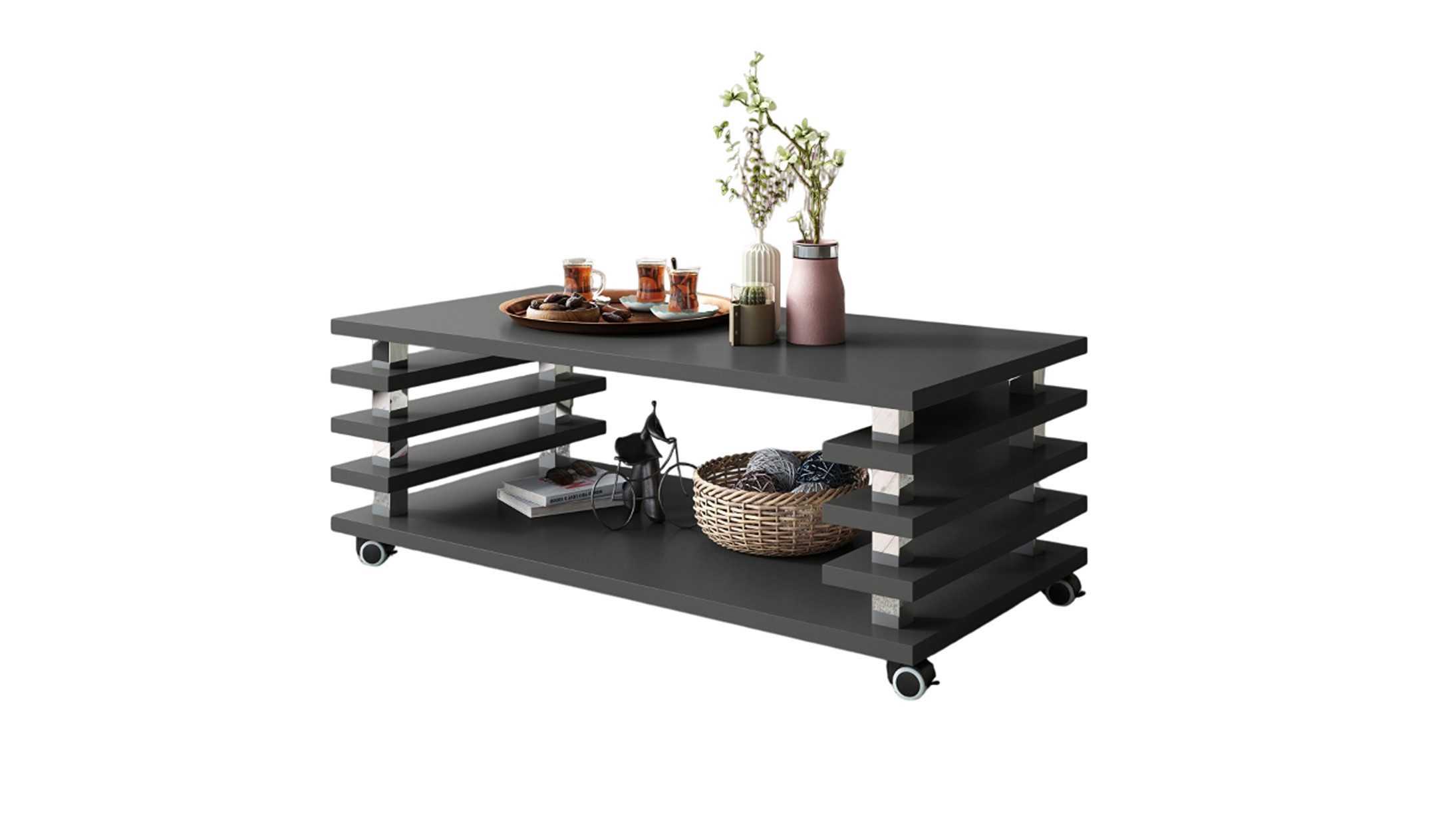 designimpex Couchtisch DC-3 Design Wohnzimmertisch Tisch günstig online kaufen