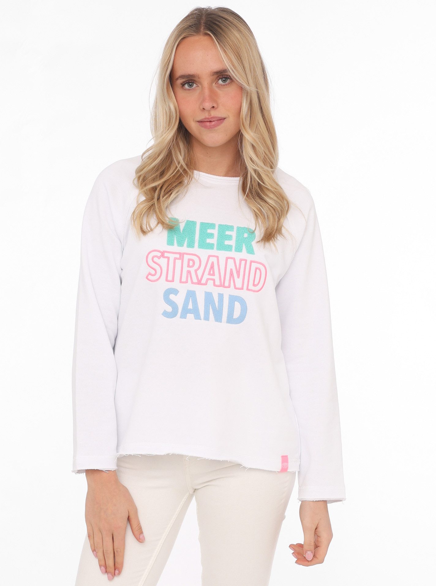 Zwillingsherz Sweater "Meer Strand Sand" mit günstig online kaufen