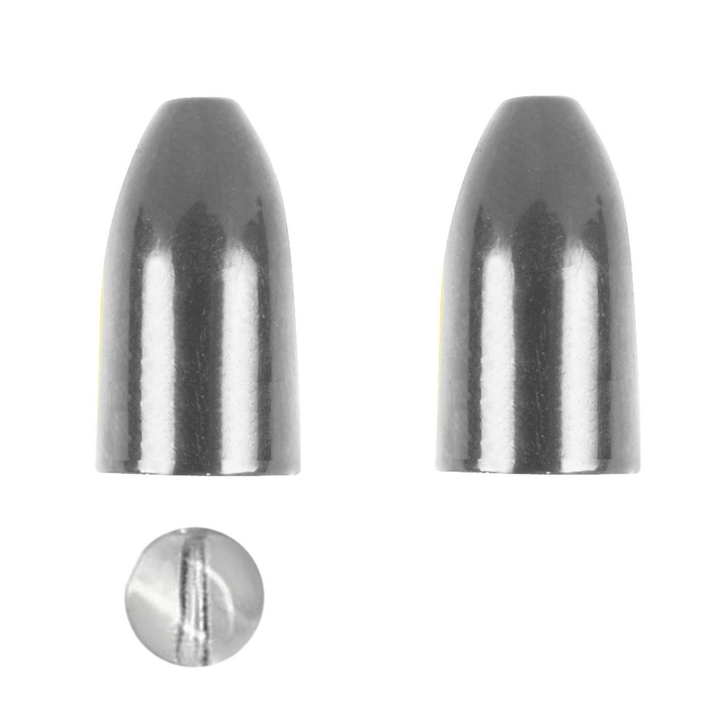 Patronenblei Spro Freestyle Tungsten Bullet Sinker - 2 Patronenbleie mit Perle