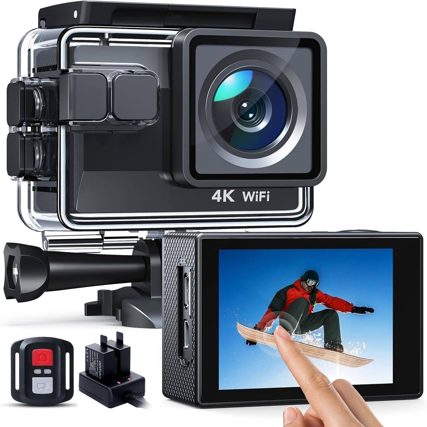 Victure action camera 4k wifi 20mp 2025