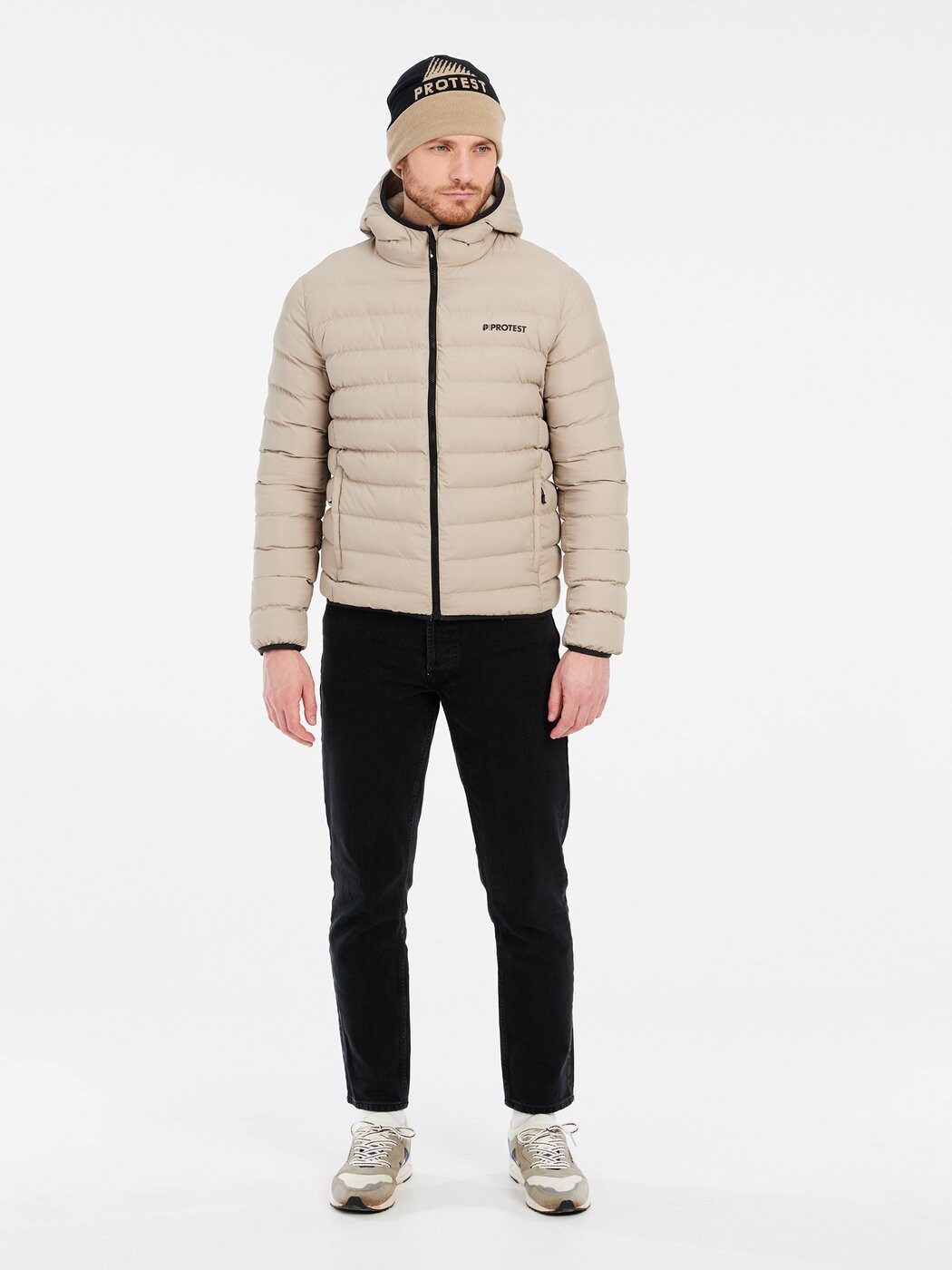 Protest Funktionsjacke PRTBASSO outdoor pufferjacket BambooBeige