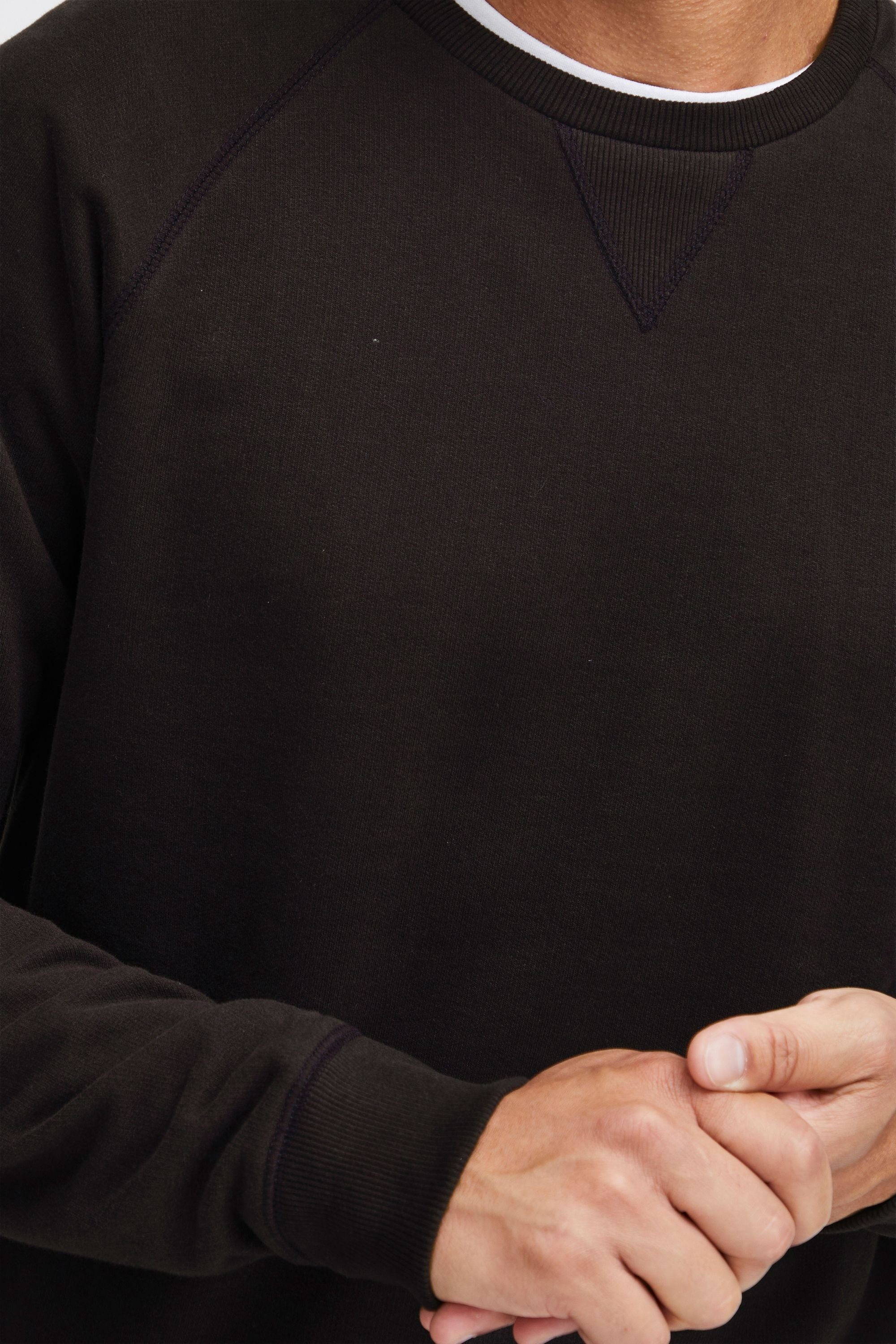 Blend Longpullover BHAlex Sweatpullover mit Raglanärmeln und elastischem Saum