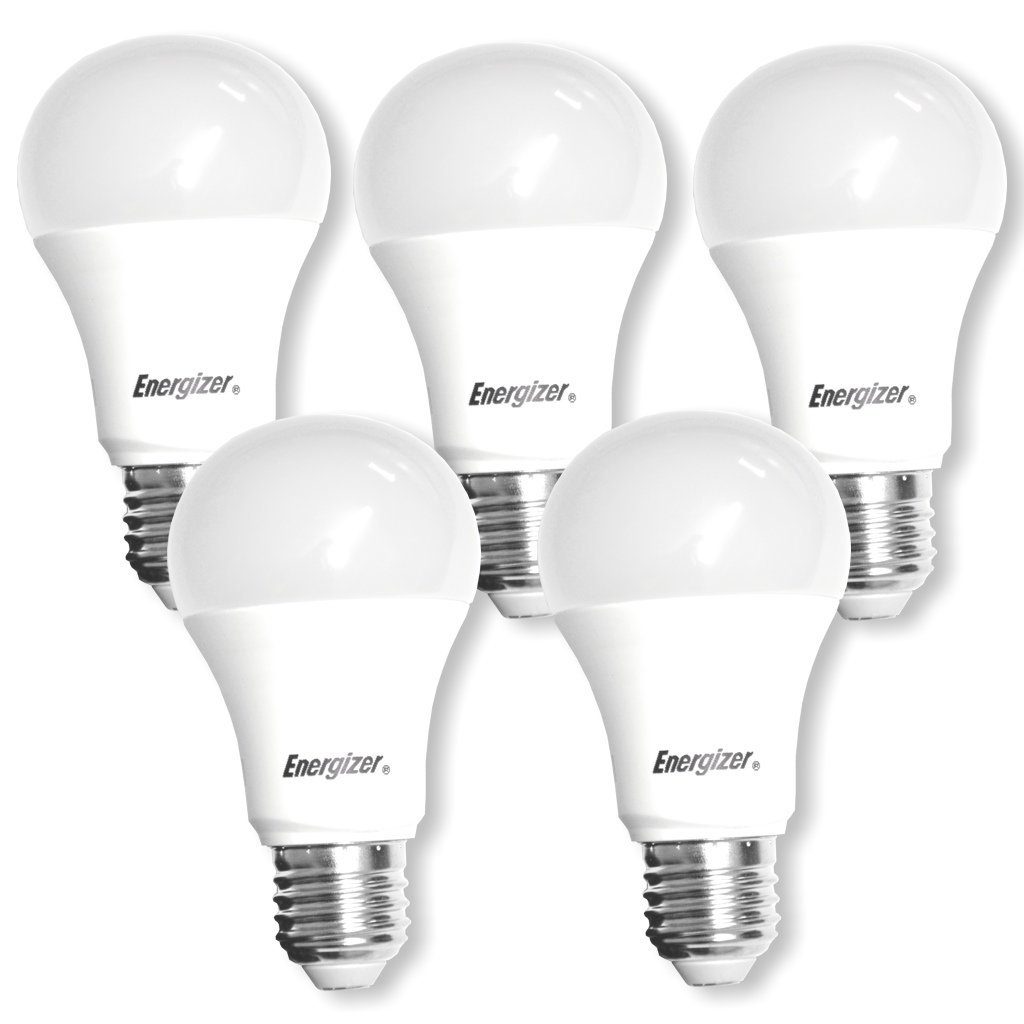 LED-Leuchtmittel 2700K Birne 10,5W, E27, E27 Energizer (Warmweiß) Stück 5