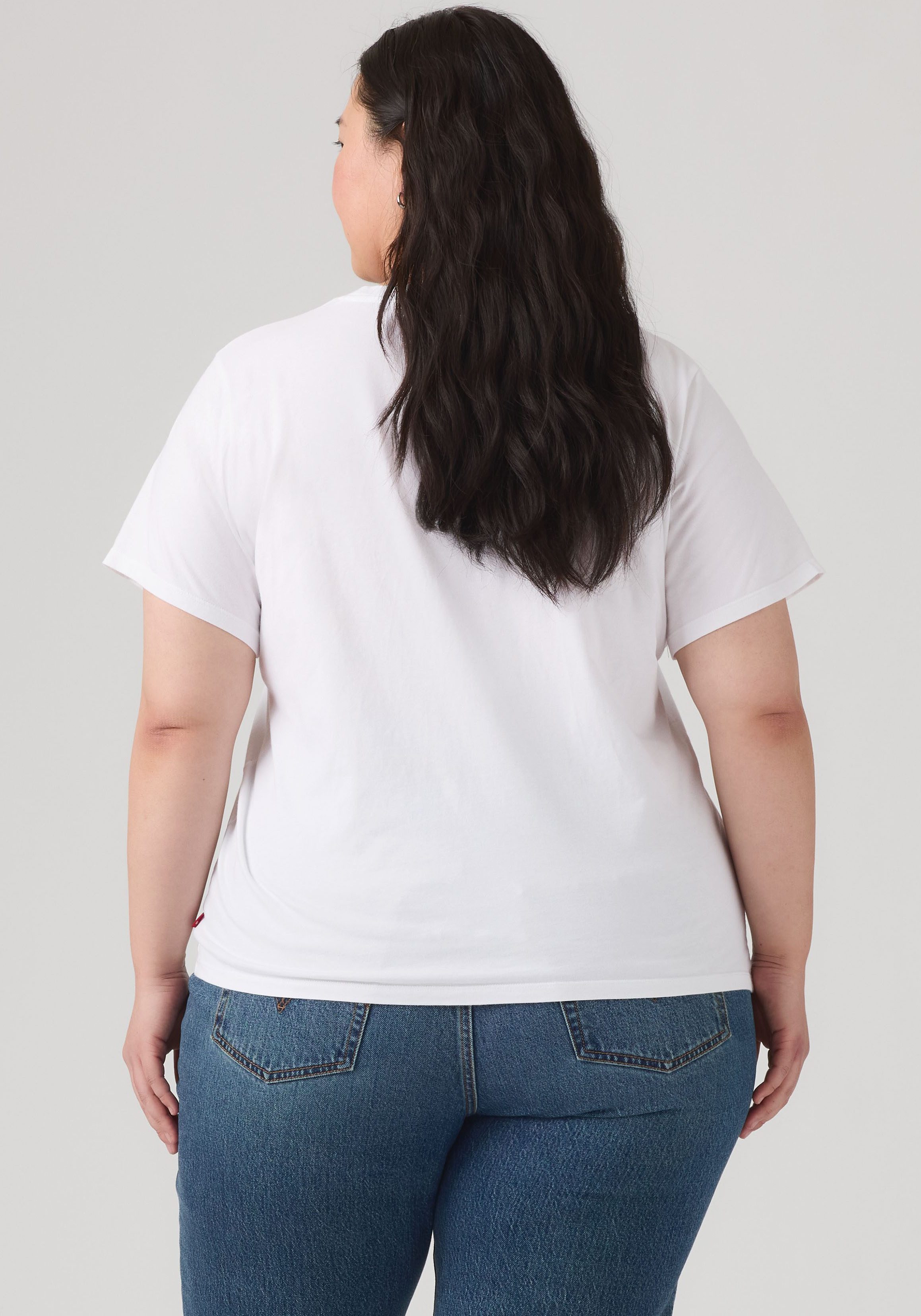 Levi's® Plus T-Shirt PERFECT TEE Figurumspielende Passform