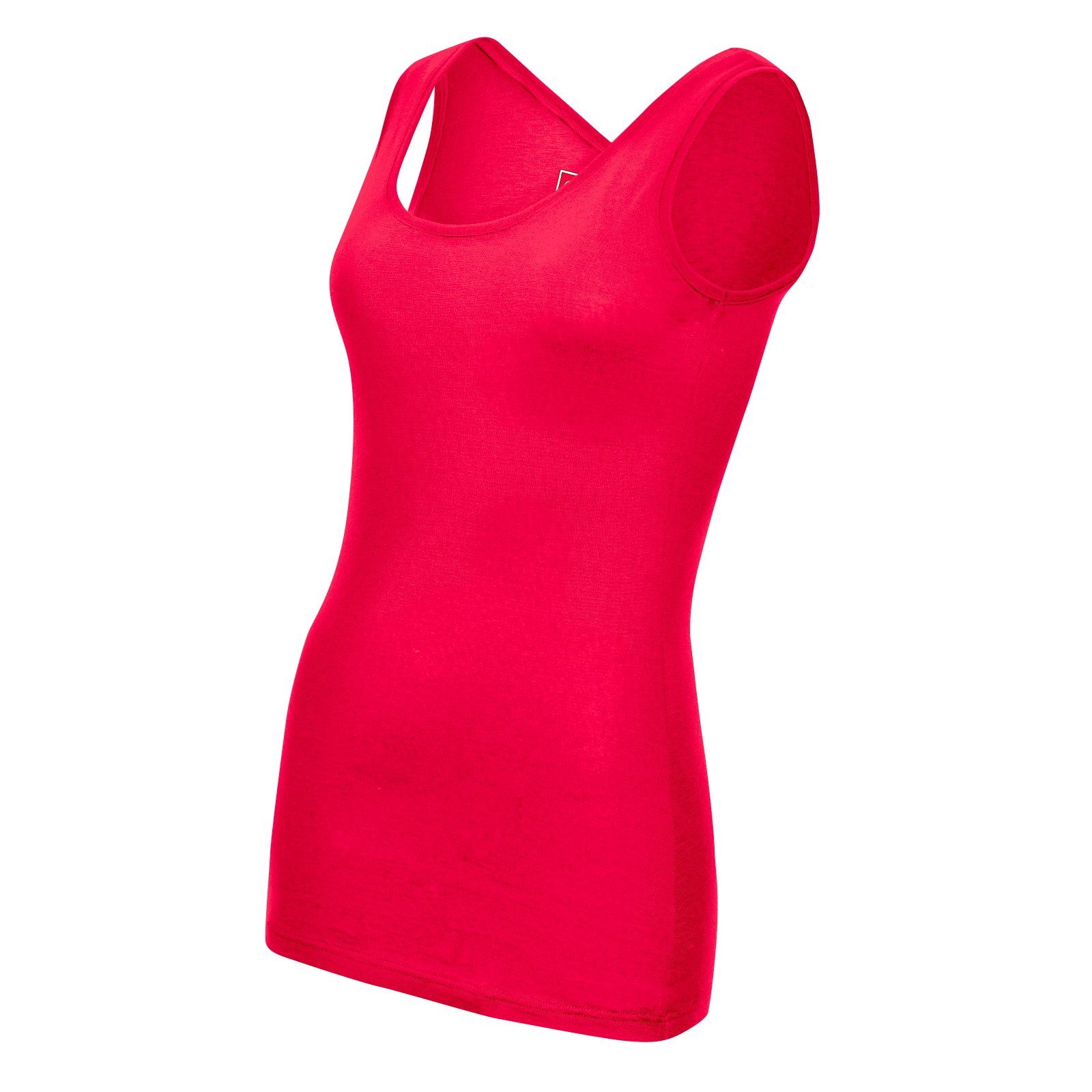 200 Germany Merinowolle Top reiner Merino aus URBAN Made Merino Kaipara (1-tlg) Funktionsshirt - in Damen Slimfit Sportswear Pink