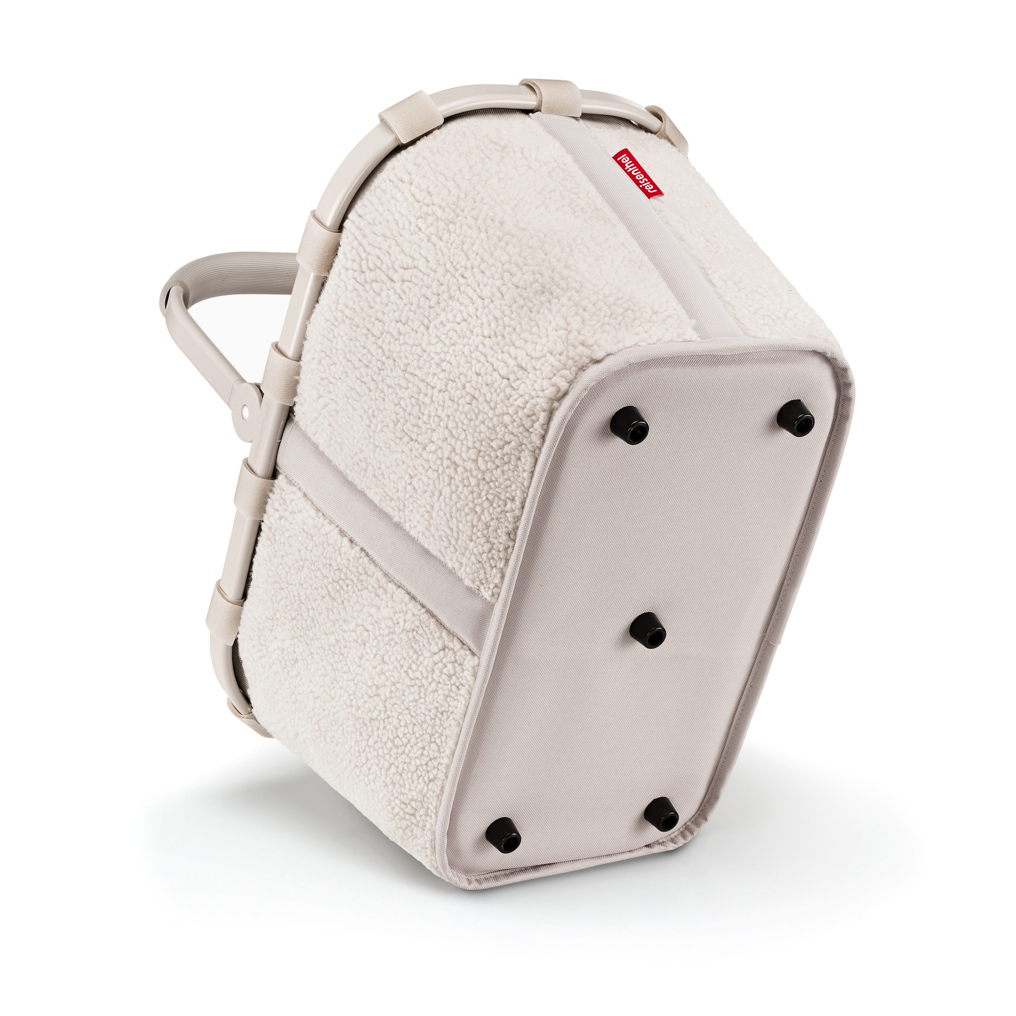 REISENTHEL® Einkaufskorb carrybag, 22 l, Standfüße, ummantelter Griff zum Umklappen, Innentasche Reißverschluss