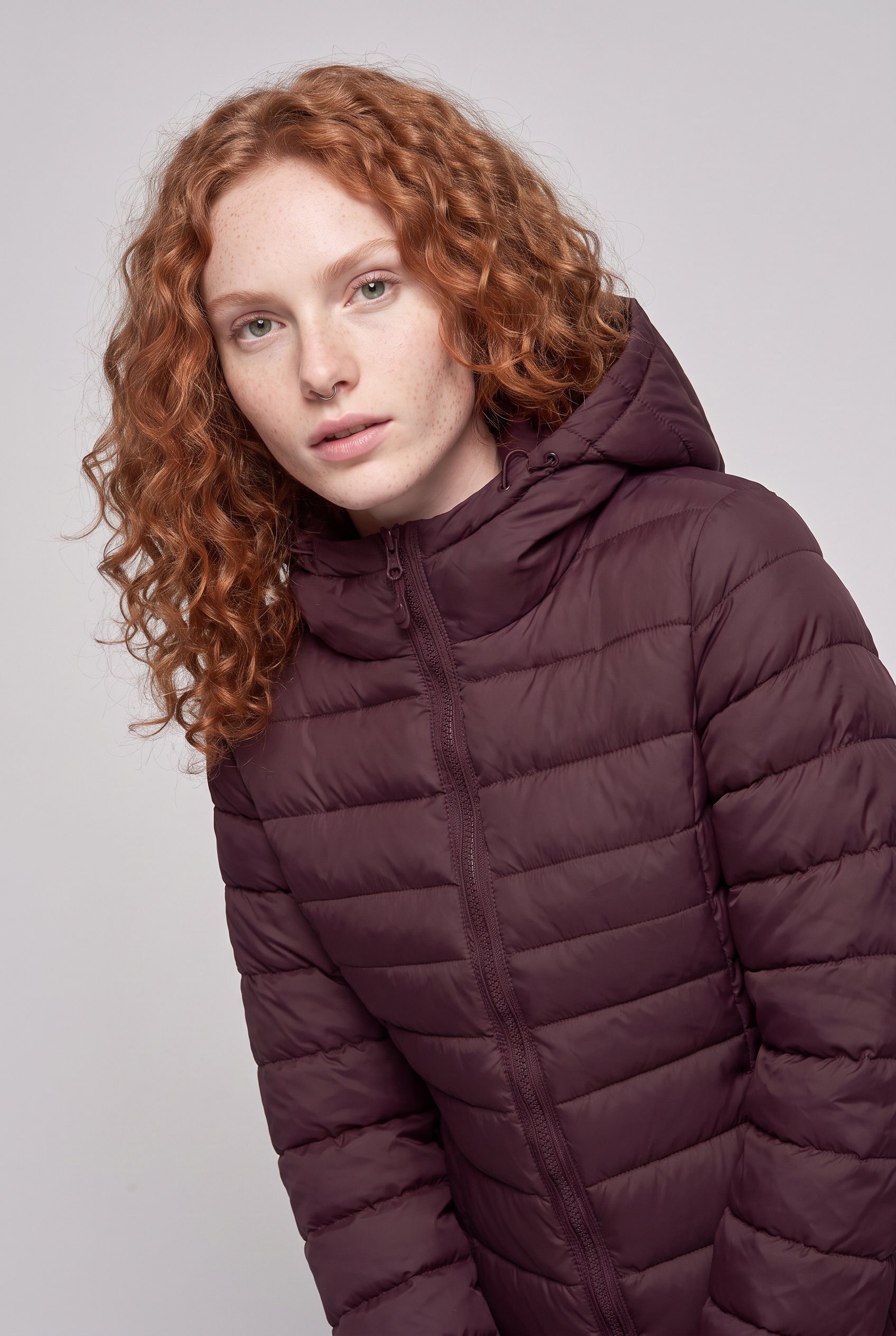 ONLY Steppjacke ONLTAHOE HOOD JACKET OTW NOOS Kunstfaser, perfekt für den Übergang