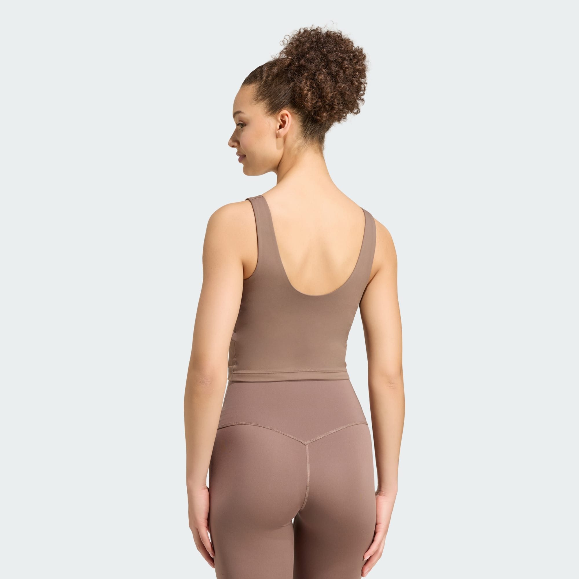 adidas Performance Tanktop 3-STREIFEN STUDIO ALL ME TANKTOP, LEICHT STÜTZEND (1-tlg)
