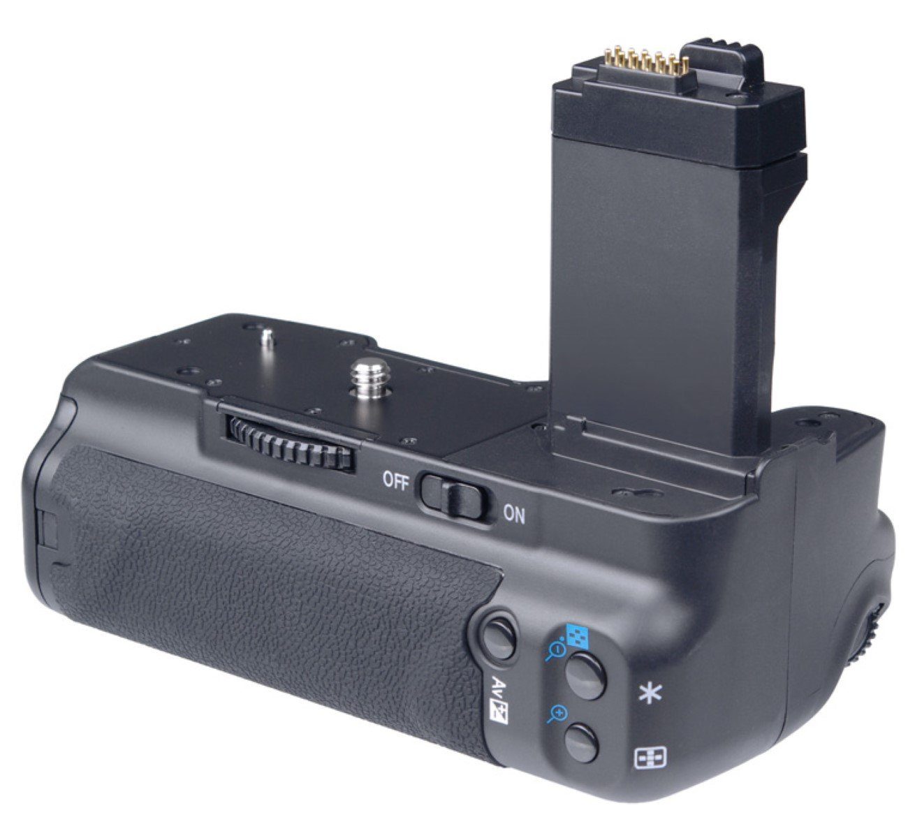 ayex Batteriegriff für Canon EOS 1000D 500D 450D wie BG-E5 inkl. 2x LP-E5 Akku