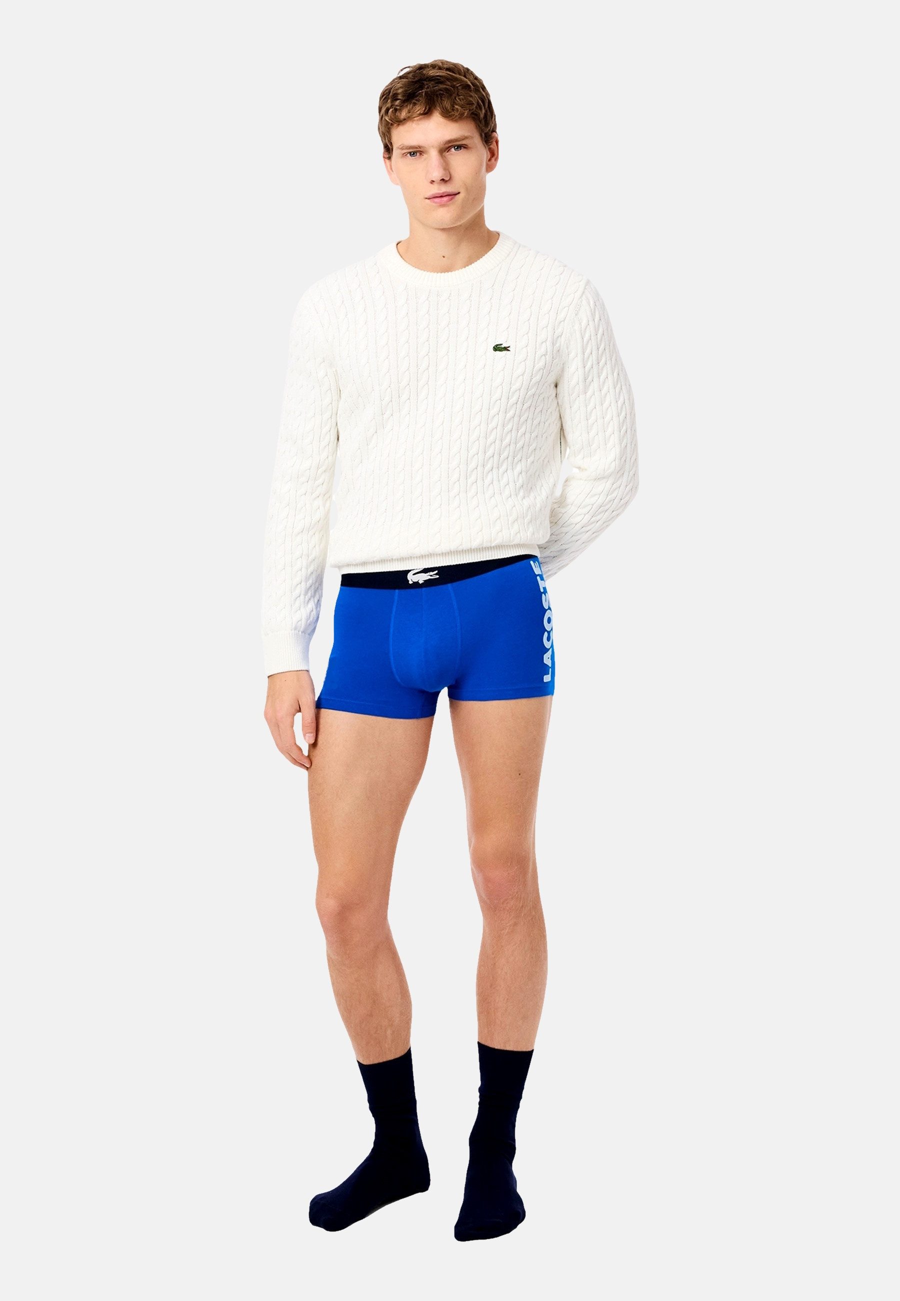 Lacoste Boxershorts Boxershorts Unterhosen 3-Pack (3-St) günstig online kaufen