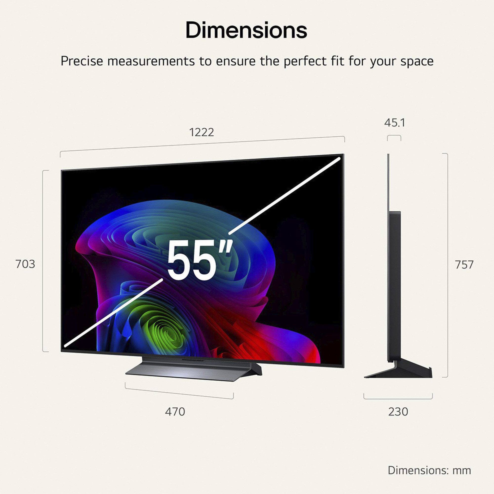 LG OLED55C6ELB LED-Fernseher (55 Zoll, 4K Ultra HD, Ja)