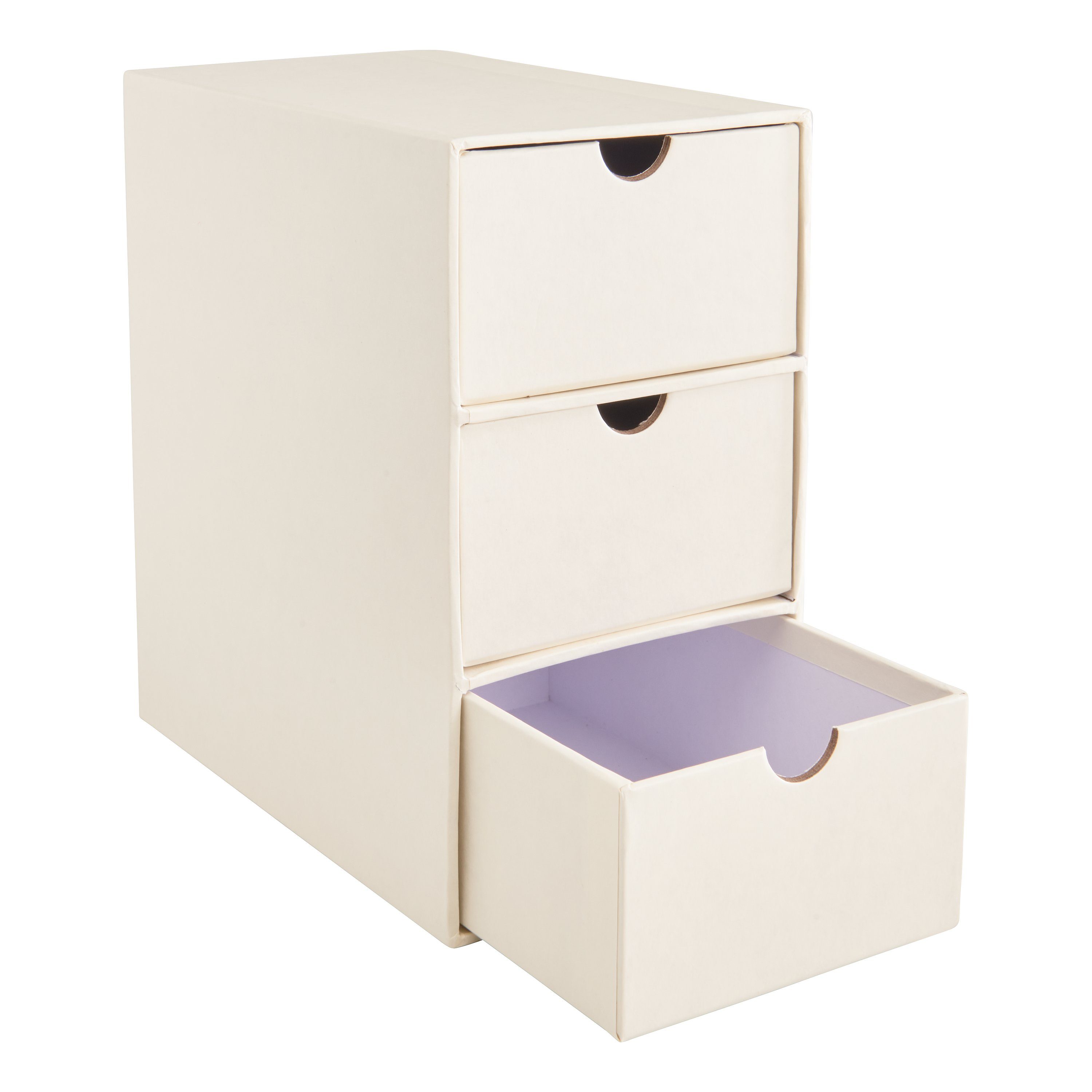 VBS Aufbewahrungsbox Schubladenbox 3-schübig (4 St), günstig online kaufen