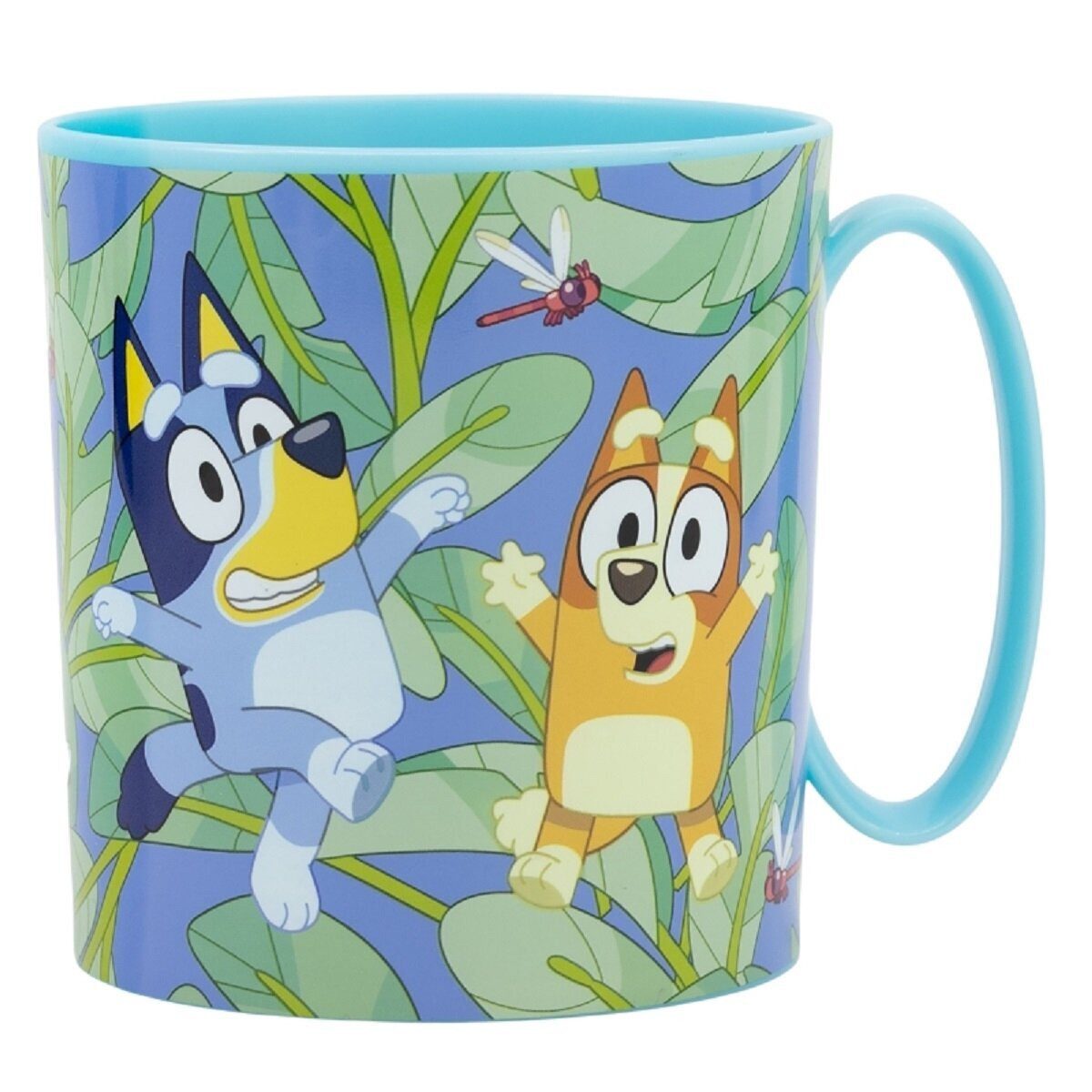 Bluey Trinkflasche Bluey Becher Mikrowellengeeigneter Kunststoffbecher 390ml
