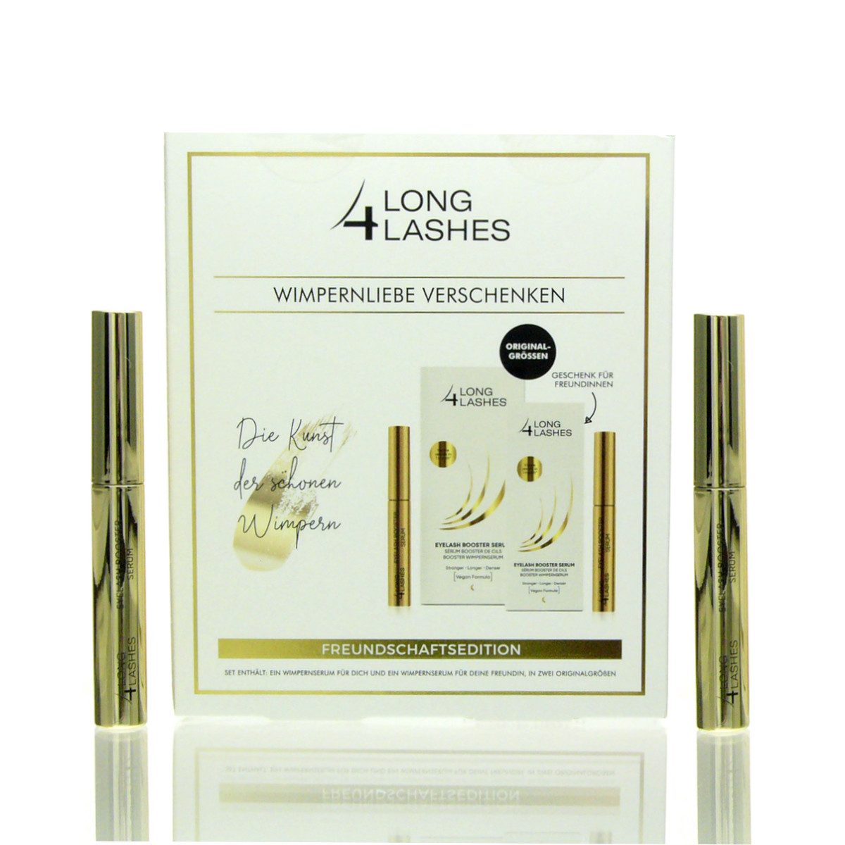 Oceanic Wimpernserum Oceanic Long4Lashes FX5 Eyelash Set - 2x Wimpernserum 3 ml, fördert das Wimpernwachstum