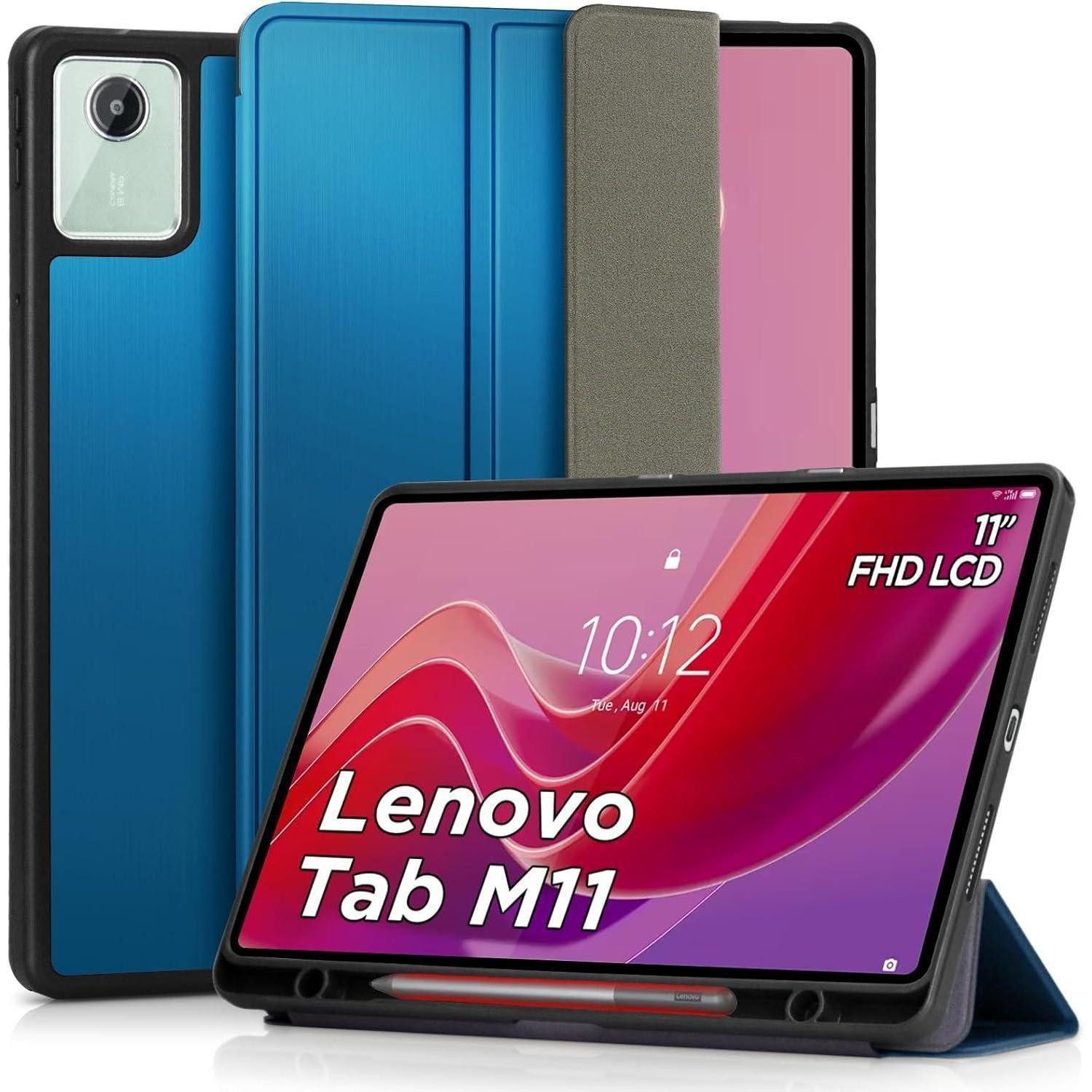 LuxusKollektion Tablet-Hülle Schutzhülle Lenovo Tab M11 11 Zoll mit Stifthalter & Ständer