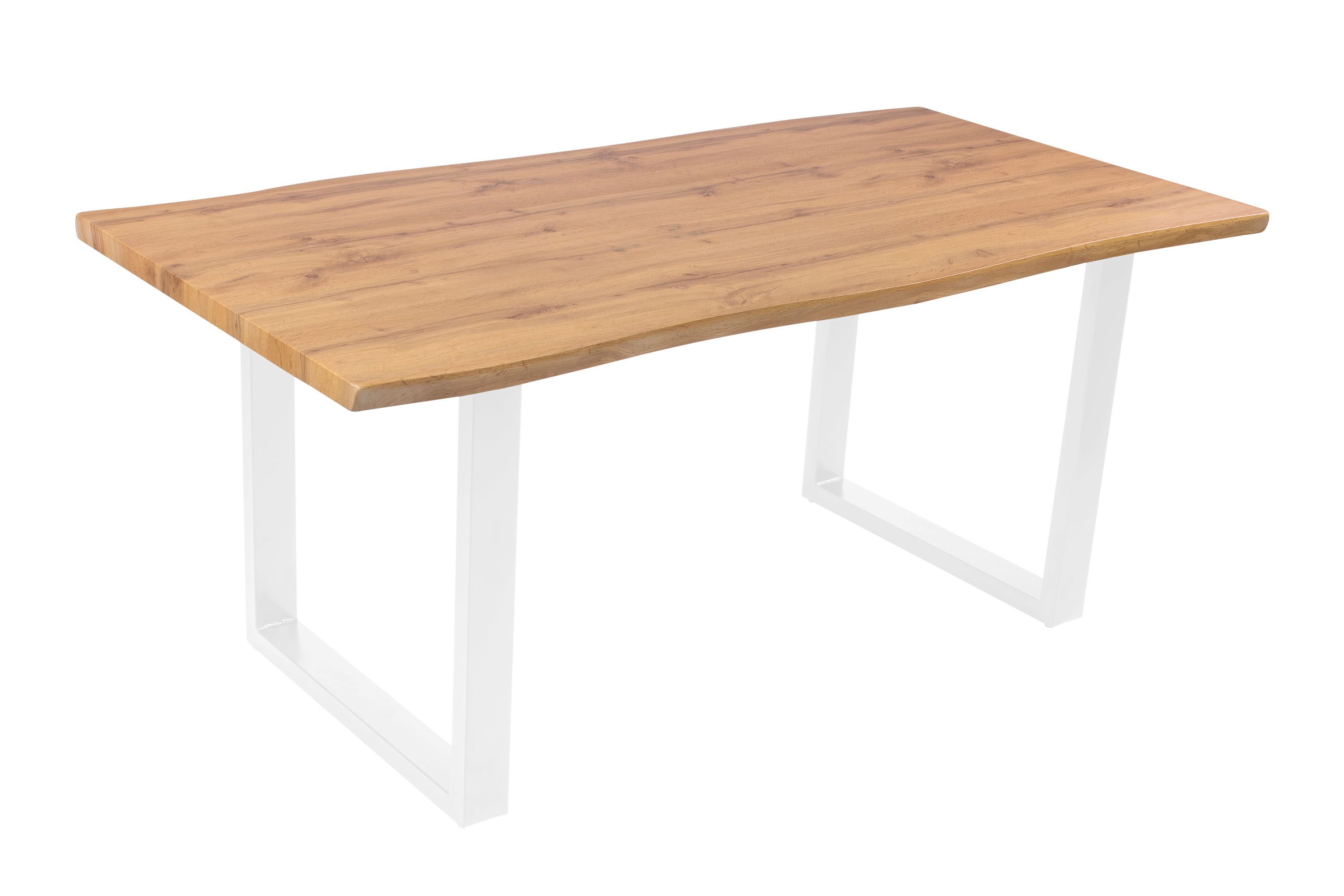 Loreno® Esstisch Josy, Holz Wildeiche-Optik, Baumkante, günstig online kaufen