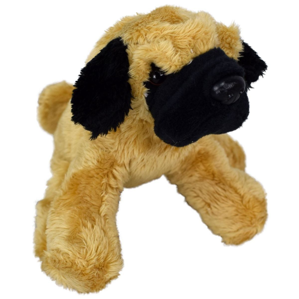 Kuscheltier 15cm Mops als Kuscheltier Hund Plüschfigur für Kinder ab 3 Jahren
