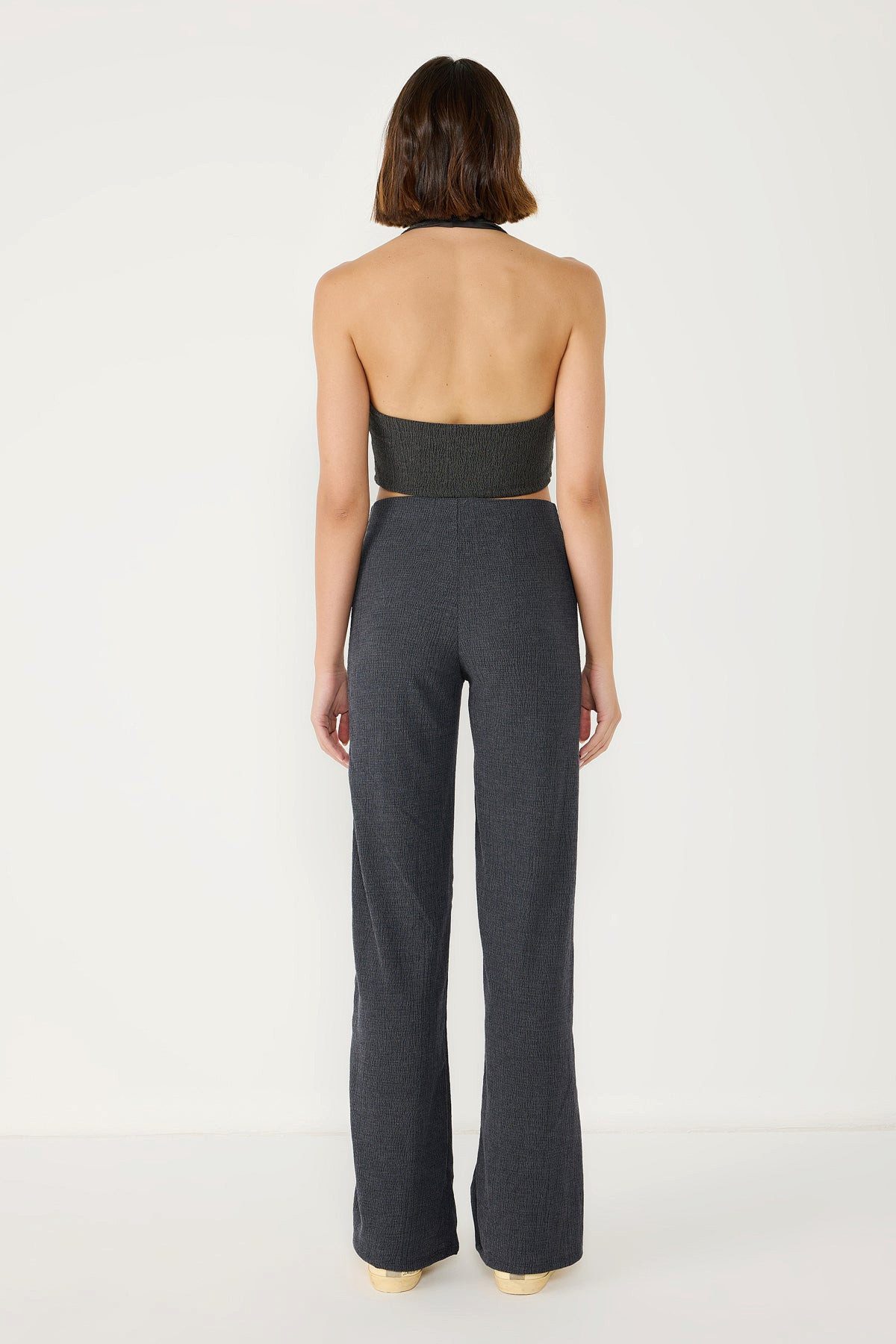 No Matter What Bequeme Jeans Schlaghosen mit hohem Bund