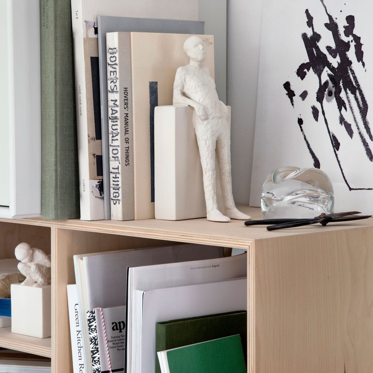 Kähler Dekofigur / Keramik Skulptur Character - The Curious One (Der Neugierige)