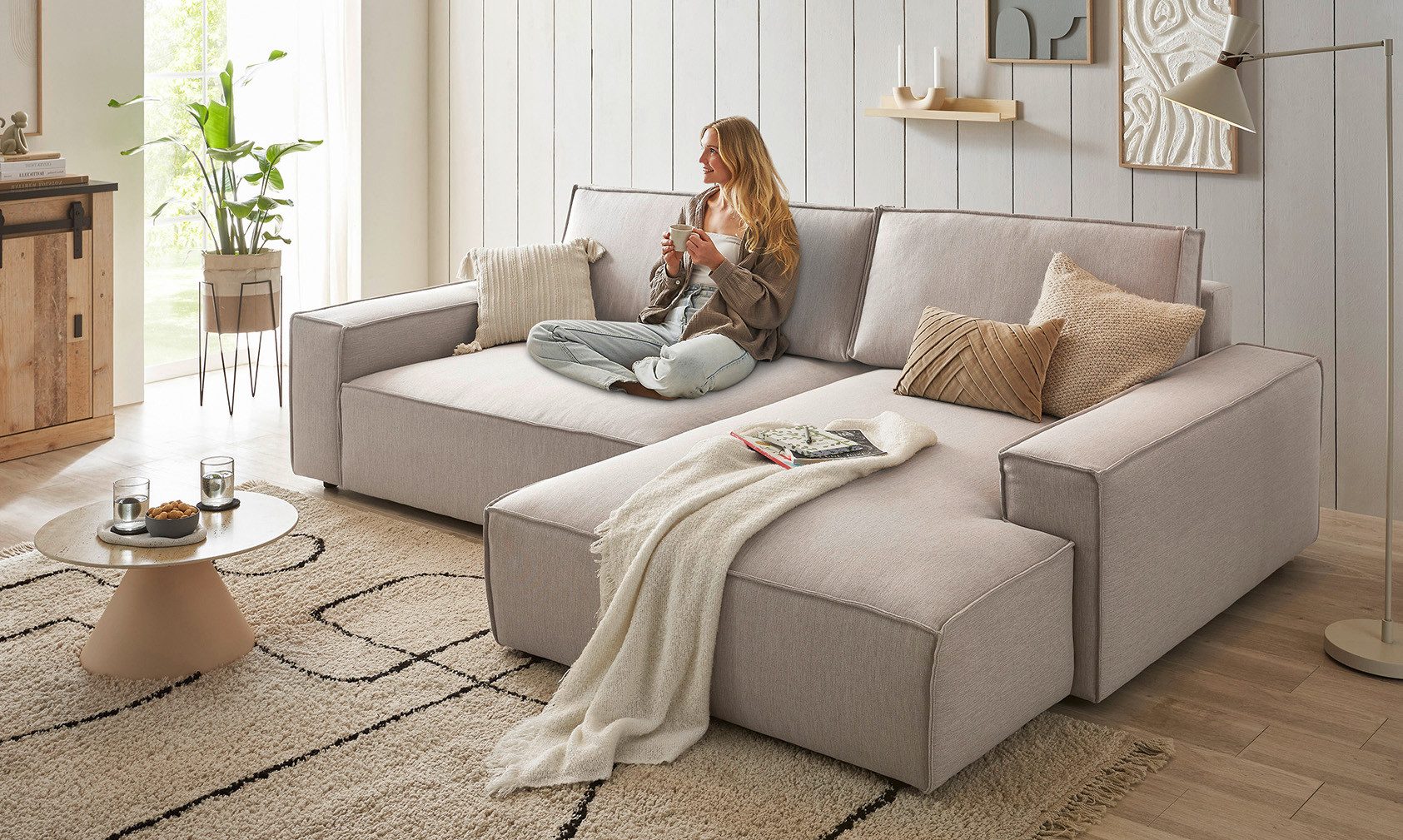 Home affaire Ecksofa NEU: SHERWOODL XXL günstig online kaufen