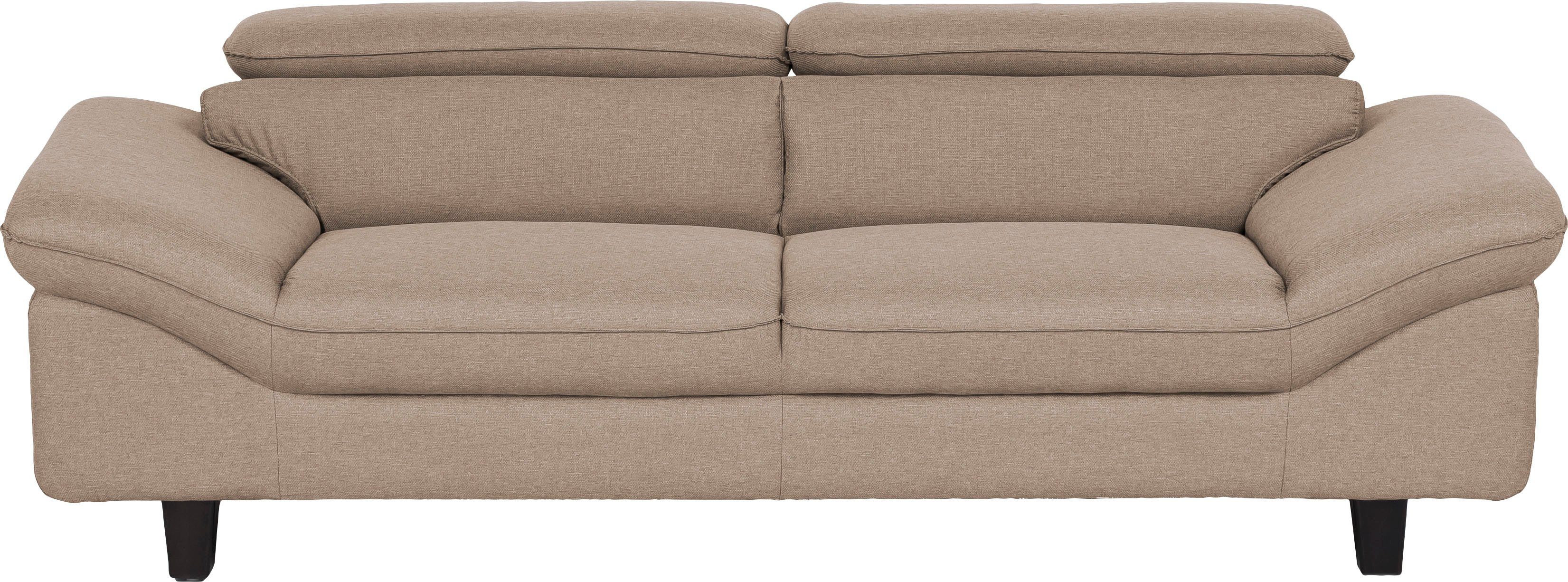Home affaire 3-Sitzer "Pilot", Big-Sofa mit Kopfteilverstellung günstig online kaufen