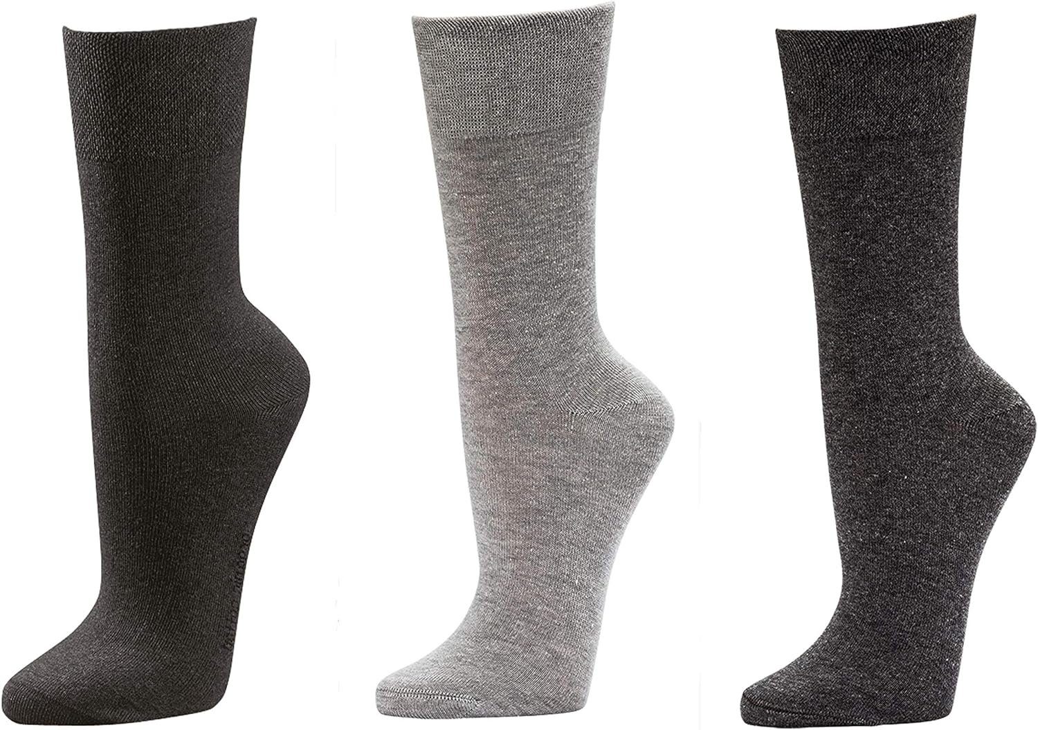 Schwarz/Grau/Anthrazit 3 GROßE GRÖßEN mit GROßE Businesssocken TippTexx 24 Antiloch-Garantie für Männer Paar Socken