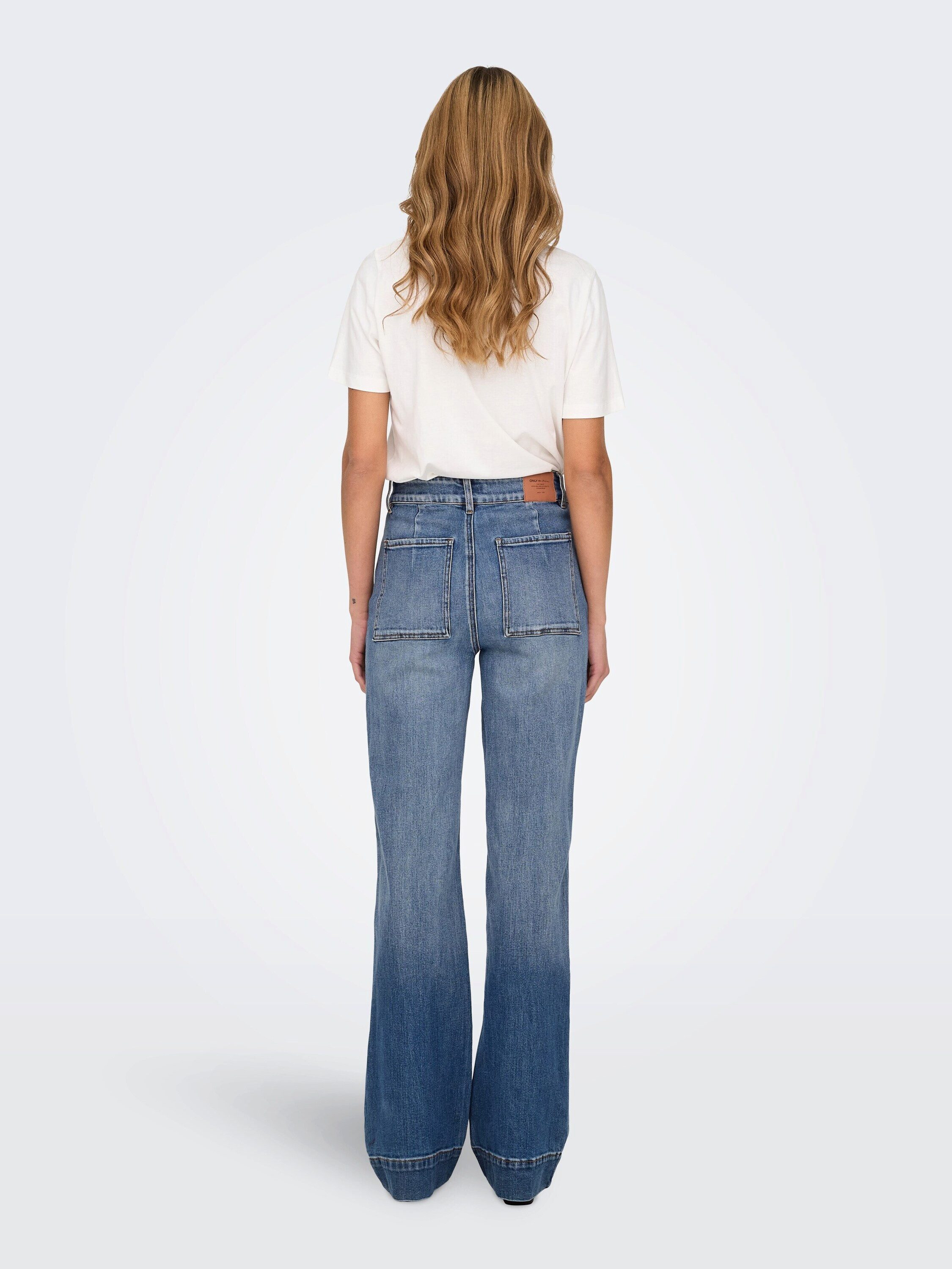 ONLY Weite Jeans ONLJuicy (1-tlg) Plain/ohne Details