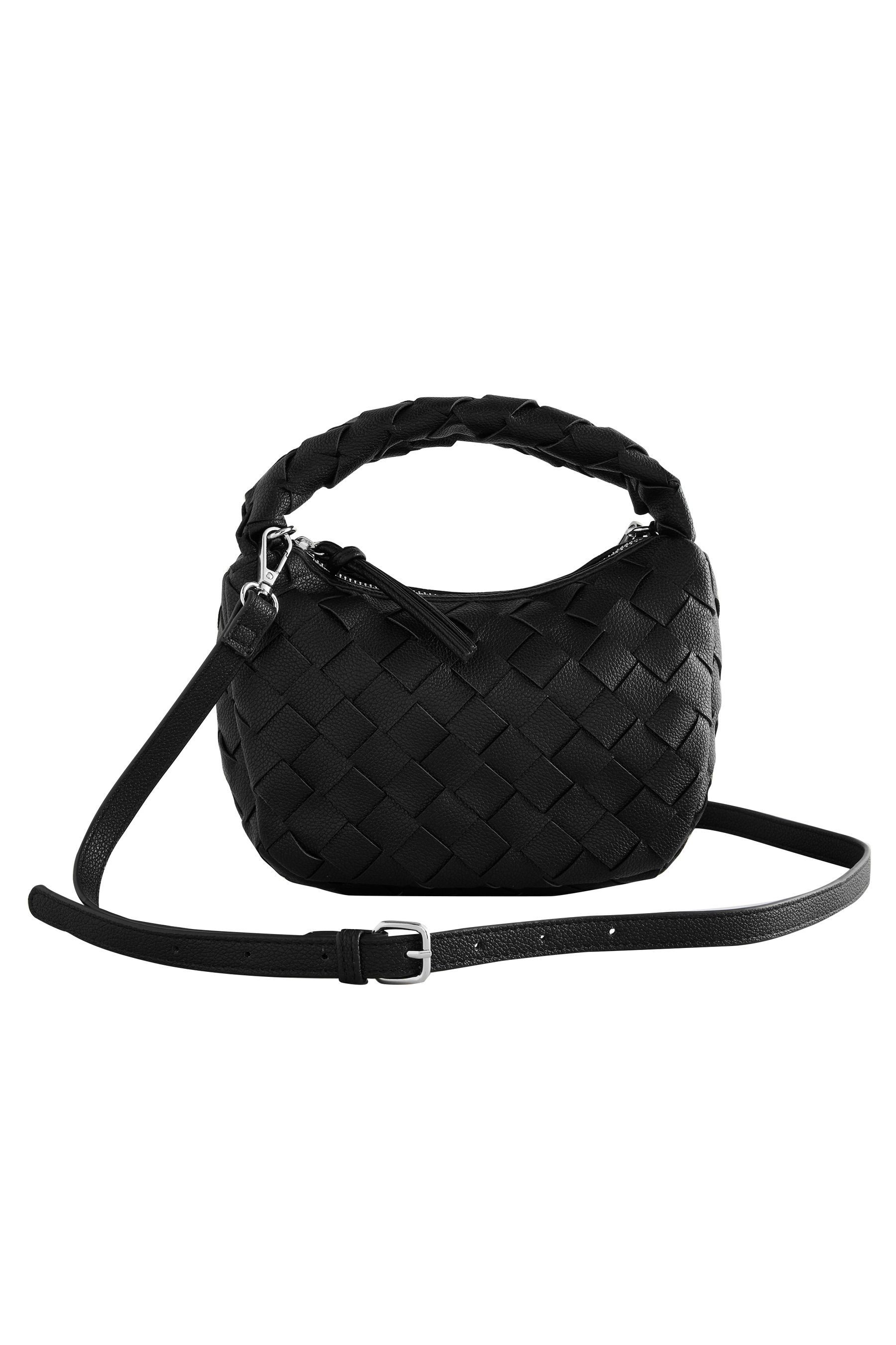 Next Umhängetasche Mini-Tasche mit Mikrowebung (1-tlg)