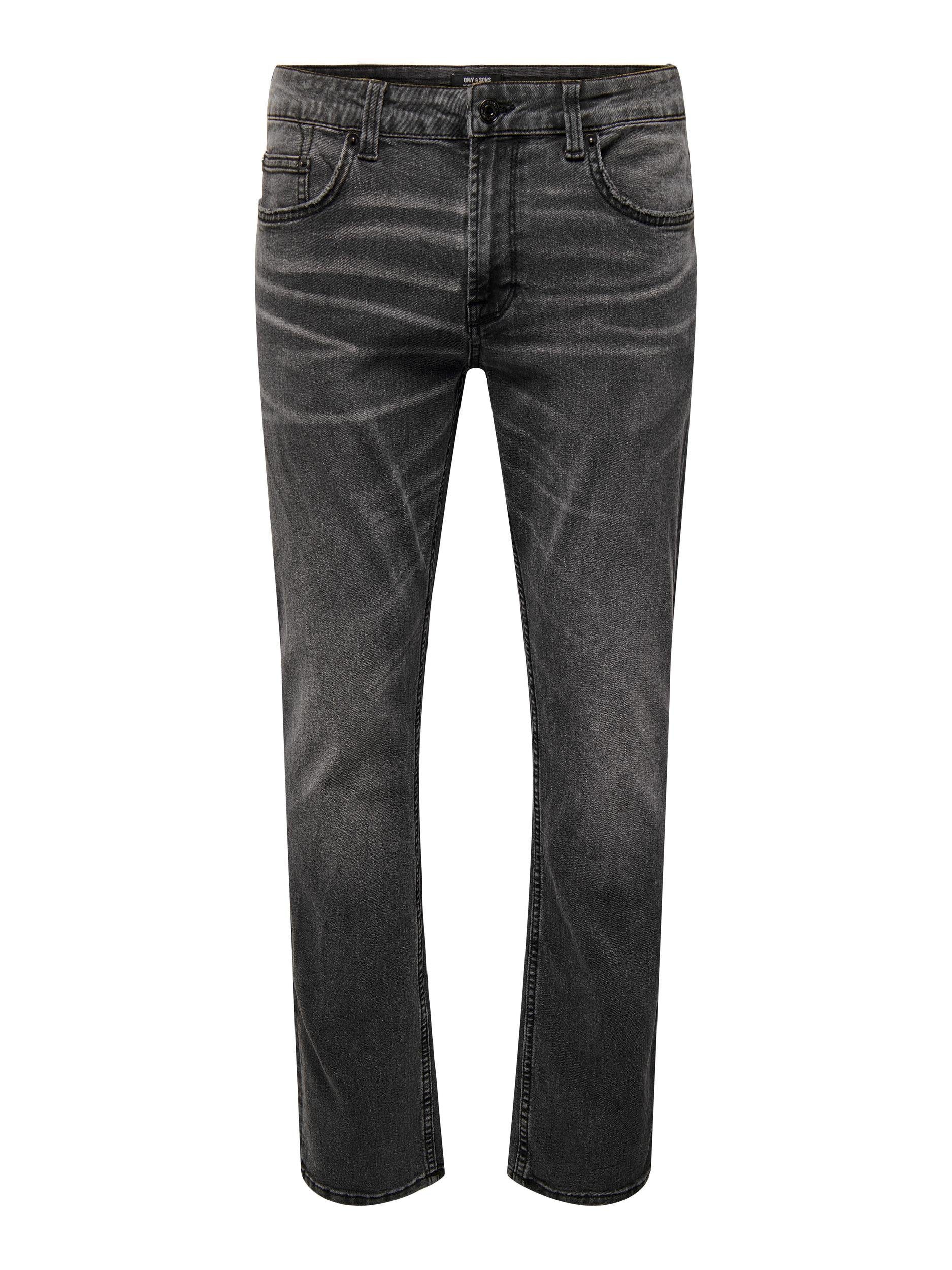 REG. 6458 D. GREY ONLY ONSWEFT Dark JEANS VD Slim-fit-Jeans Grey Denim SONS &