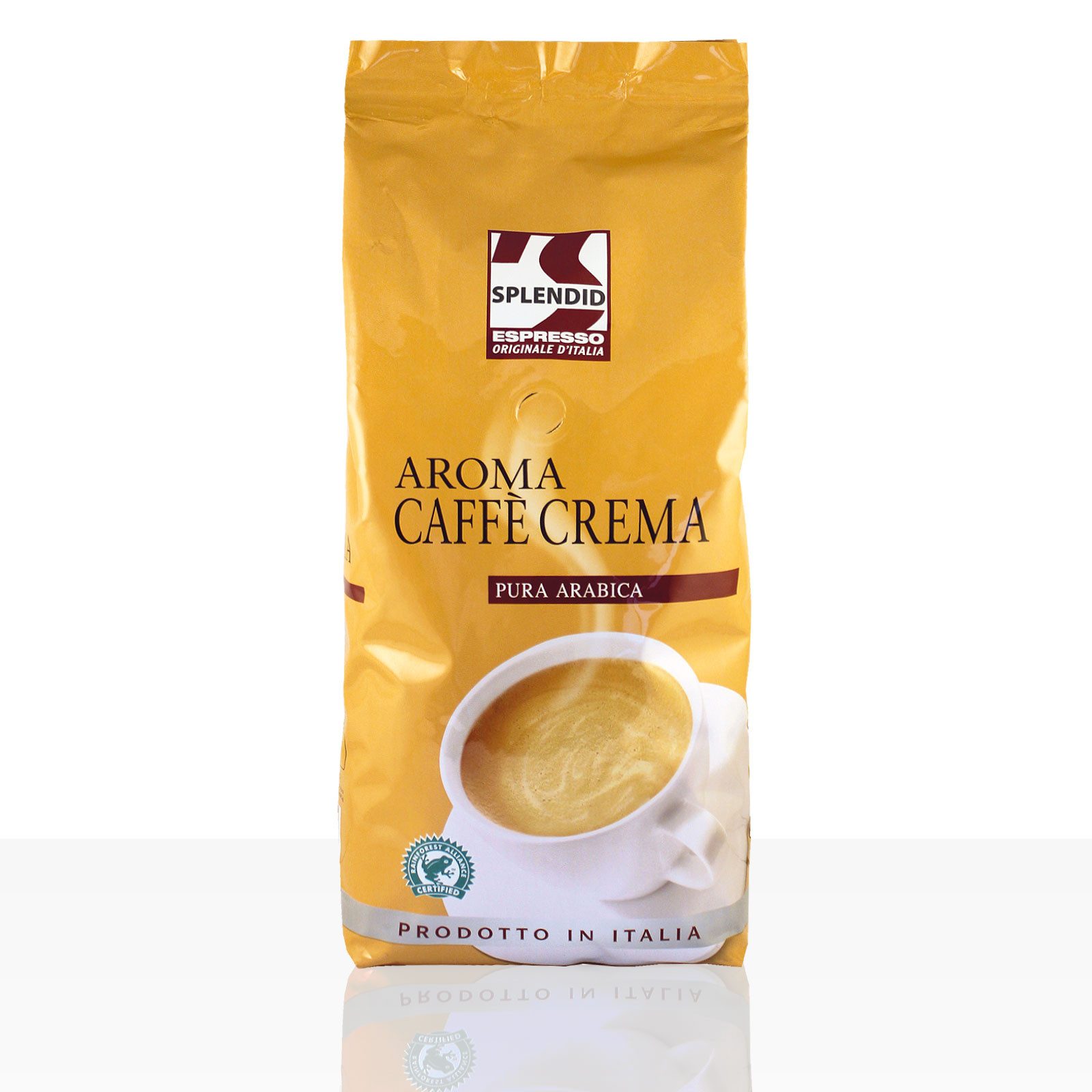 Jacobs Douwe Egberts Kaffee Splendid Aroma Caffe Crema - 8 x 1kg Kaffeebohnen, 100% Arabica