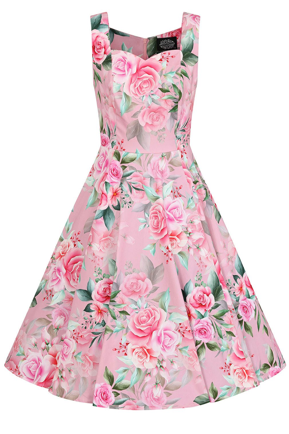 A-Linien-Kleid Nellie Floral Rose