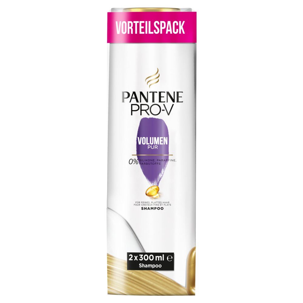 Pantene Haarshampoo Volumen Pur Duo - 2x300ml