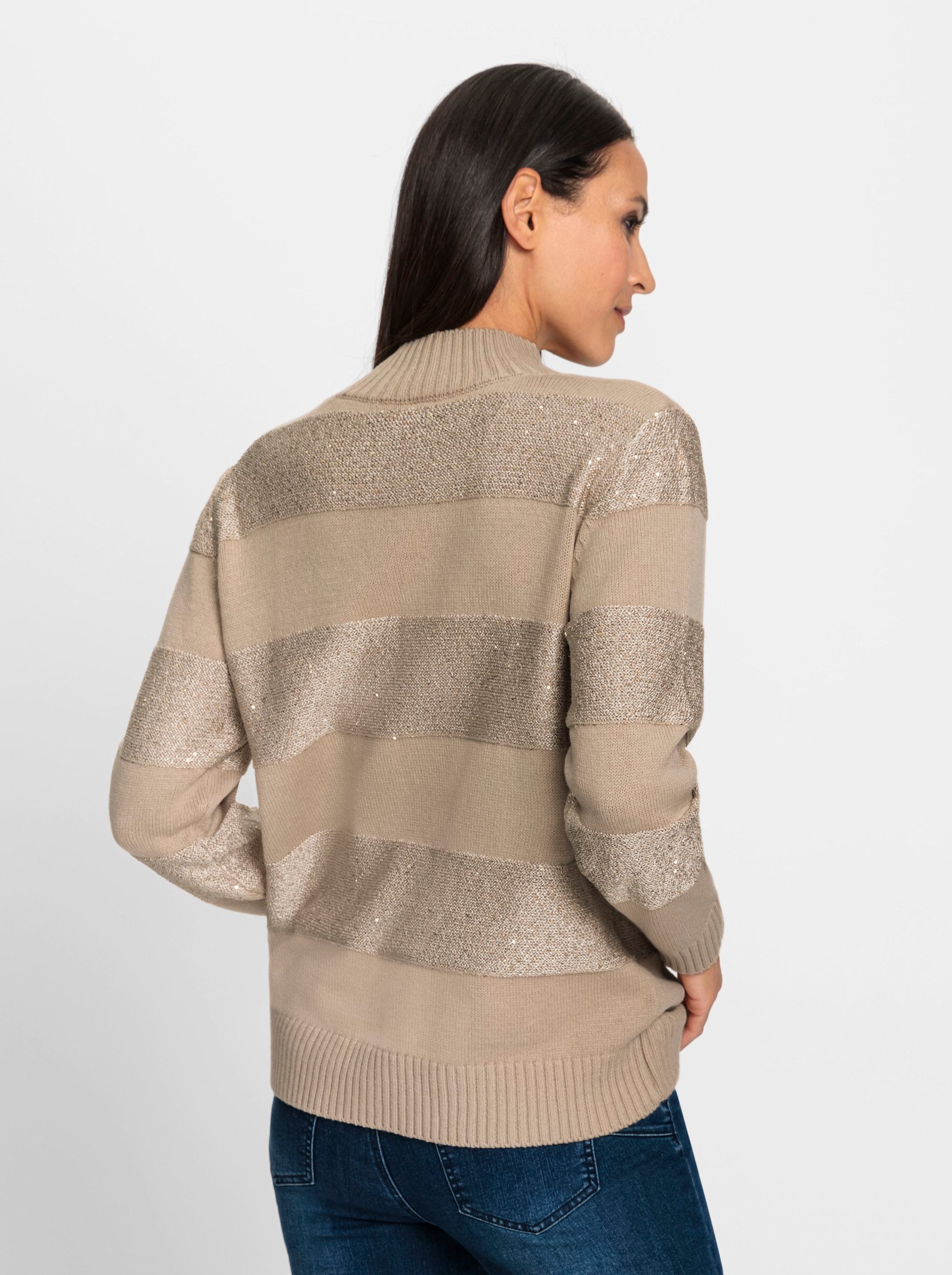 heine Strickpullover Stehkragenpullover . günstig online kaufen