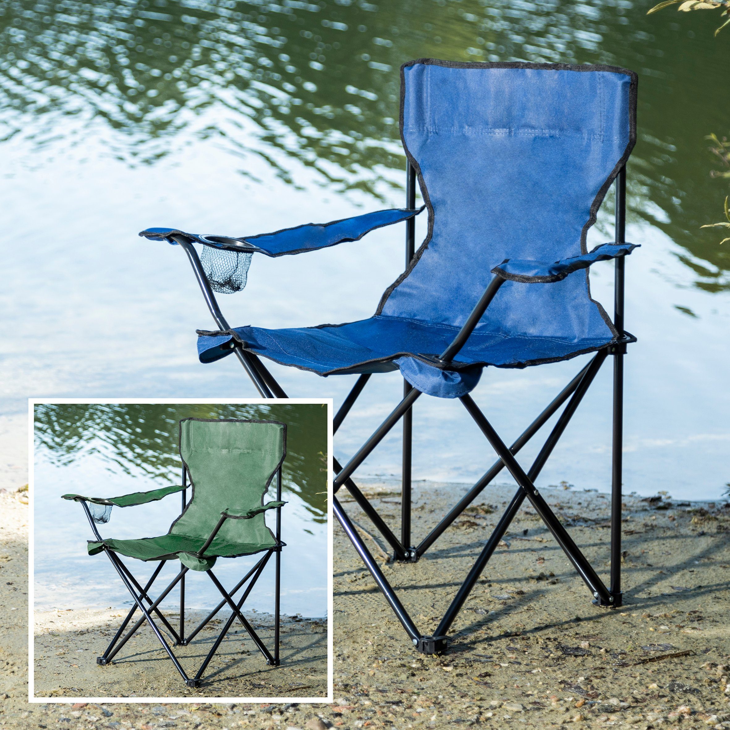 Haushalt International Campingstuhl Campingstuhl Faltstuhl Anglerstuhl günstig online kaufen