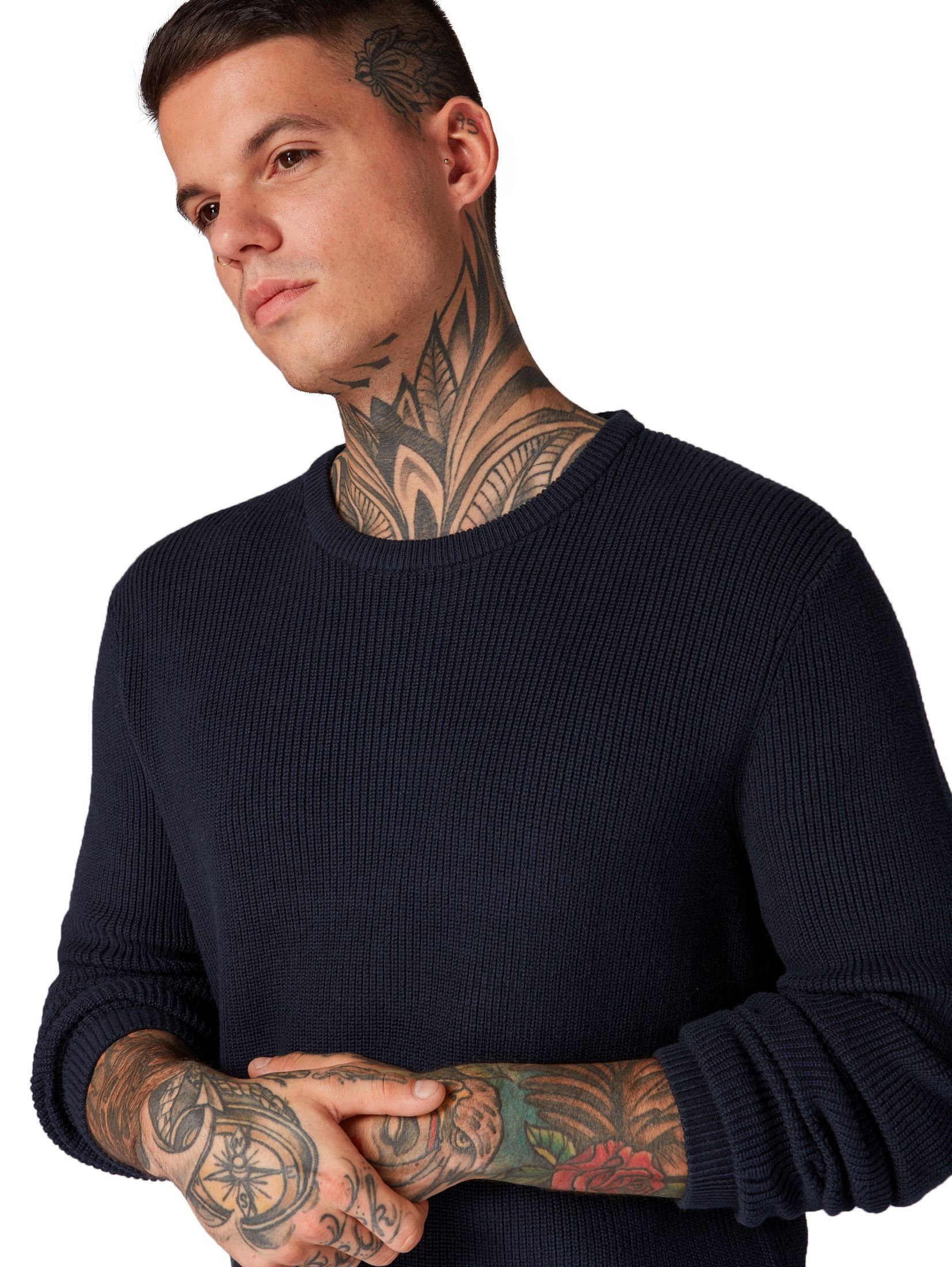 TOM TAILOR Denim Rundhalspullover