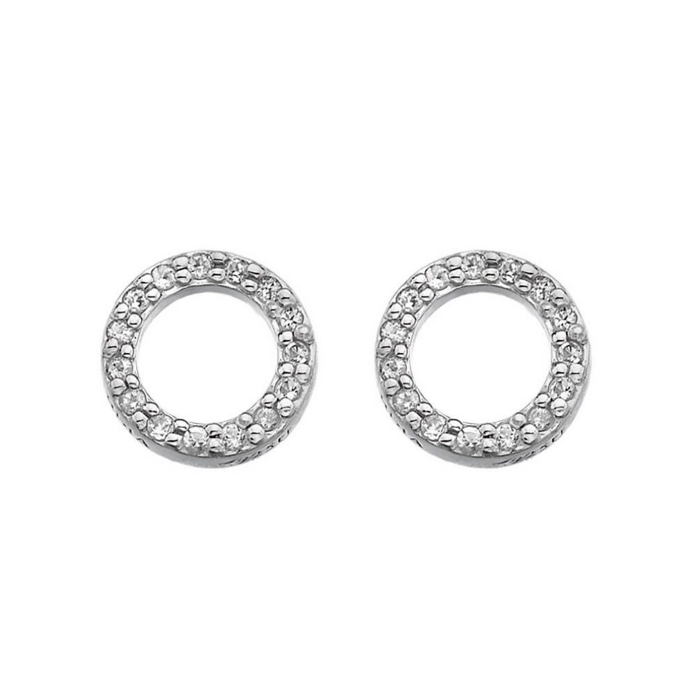 Diamond Ohrring-Set Hot s Love DE534 Silver Earrings