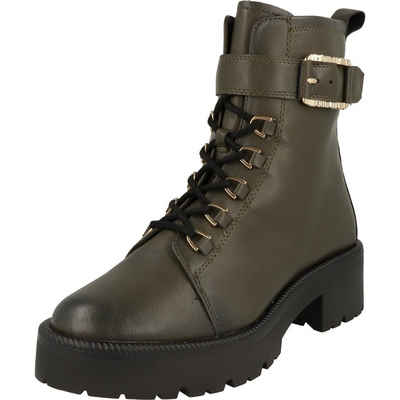 Tamaris Damen Schuhe modische Stiefel Boots 1-25830-29 723 Moss Khaki Stiefelette