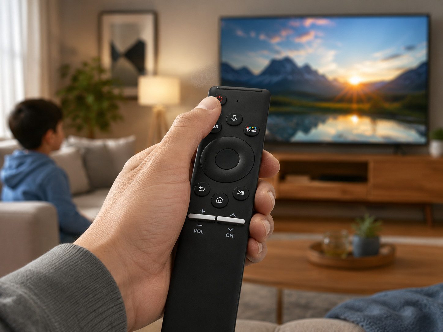 azurano Ersatz für SAMSUNG BN59-01298D VOICE Universal-Smart-TV-Fernbedienung (SUB BN59-01298E, BN59-01274A, BN59-01266A)