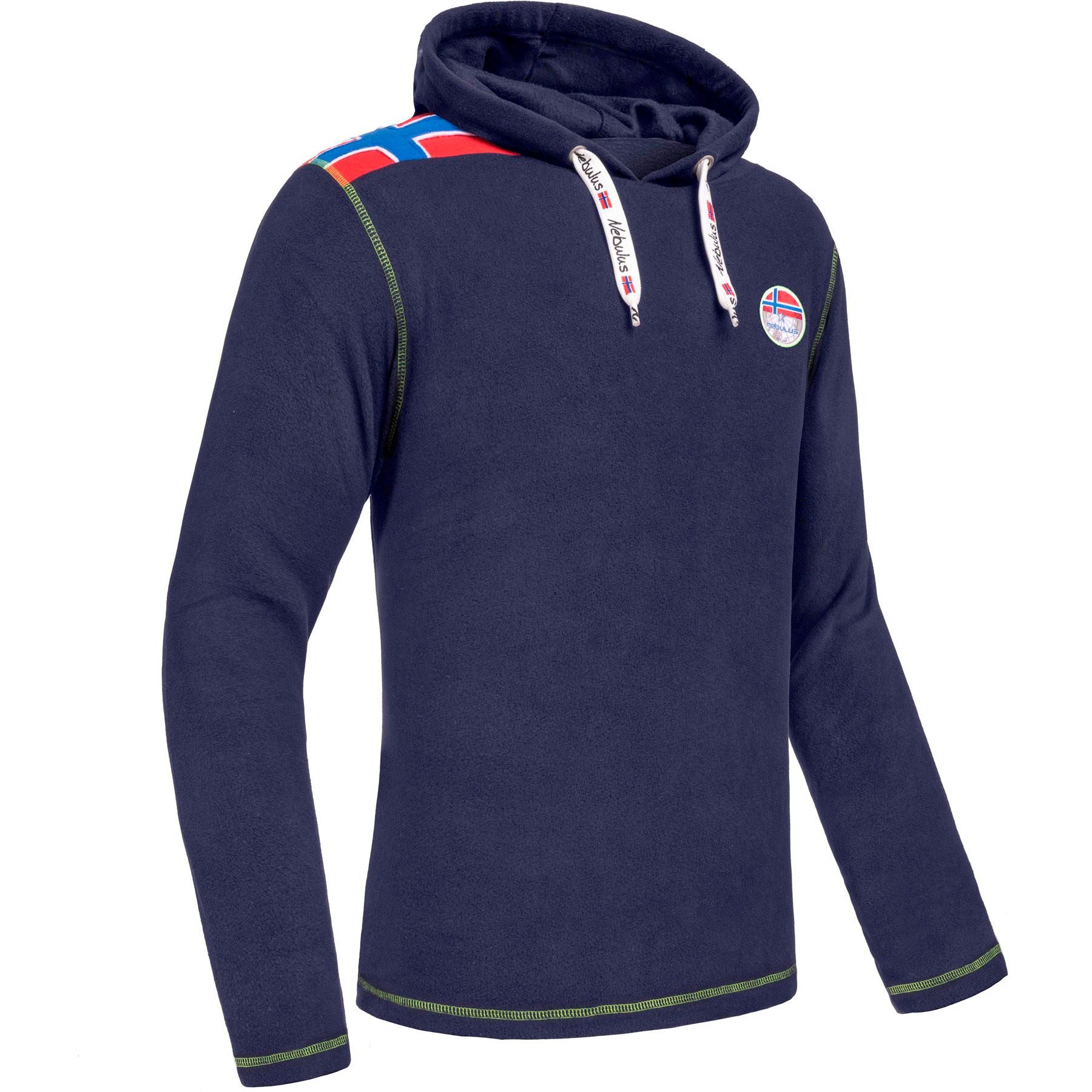 Nebulus Hoodie FILE, P6692 - Herren, navy-lime, M