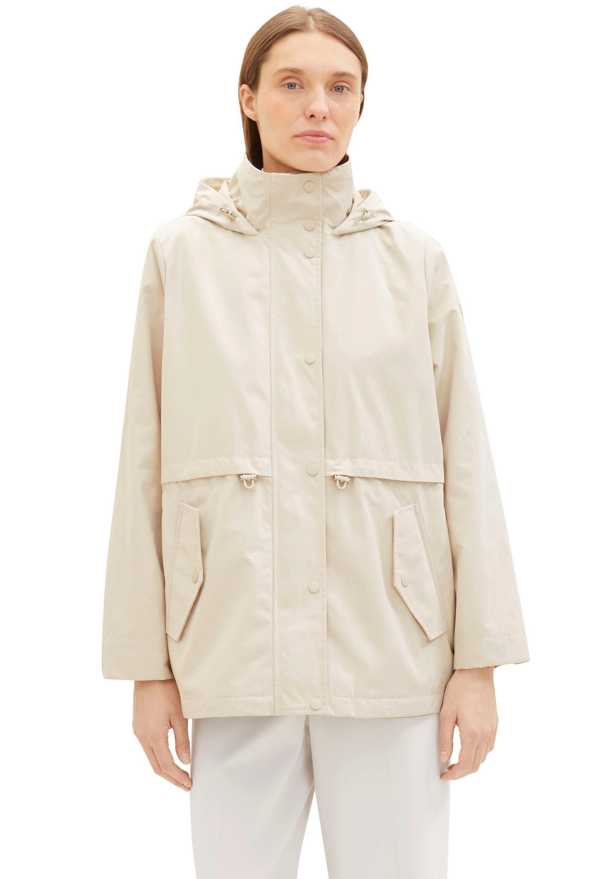 TOM TAILOR Parka mit Kordelzug an günstig online kaufen
