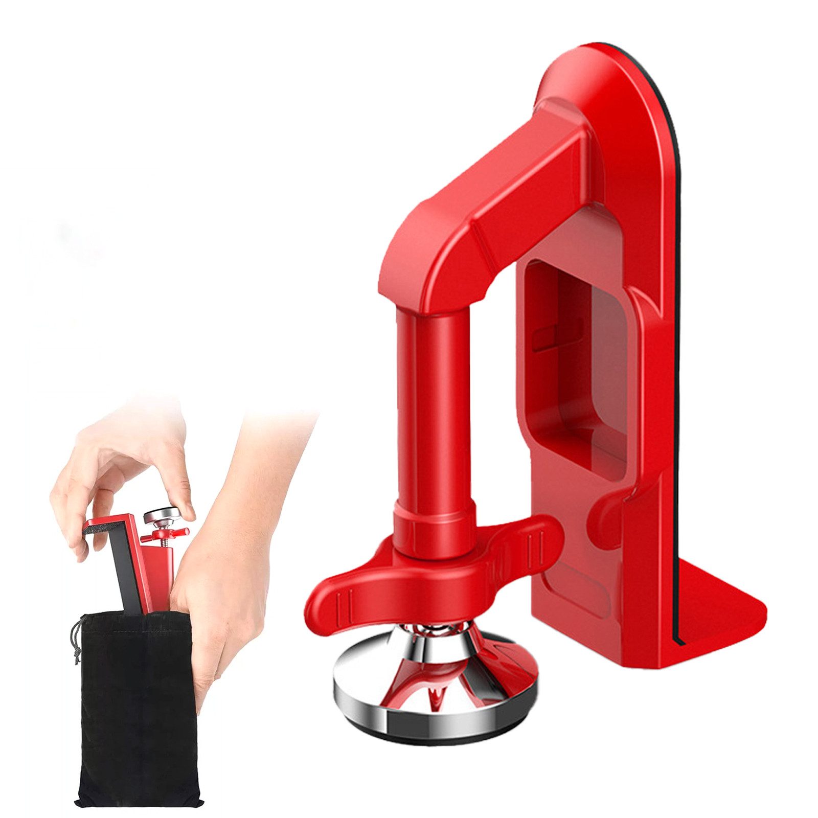 REDOM Türstopper Tragbarer Türkeil Sicherheits-Türblocker (12cm x8.8cm Komp günstig online kaufen