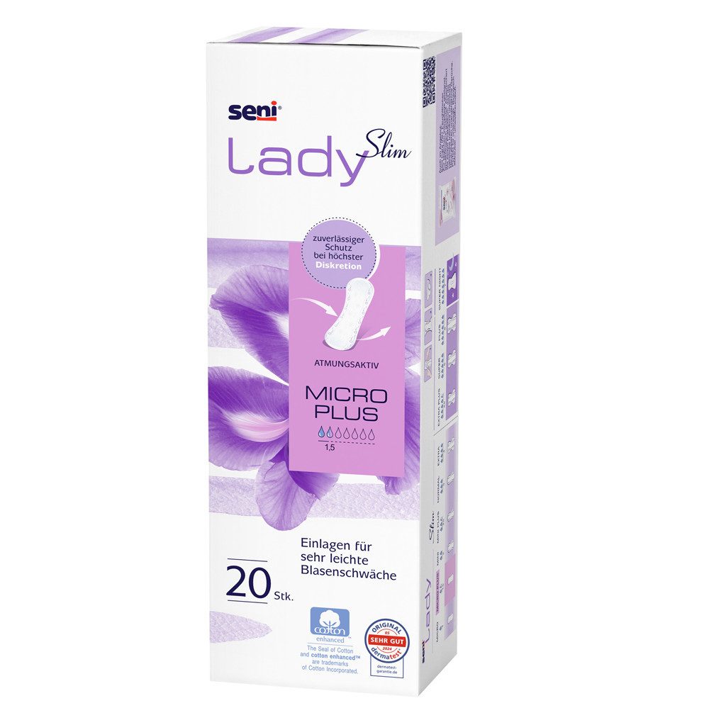 seni Inkontinenz-Einlage Seni Lady Slim Micro Plus (1x20 Stück)