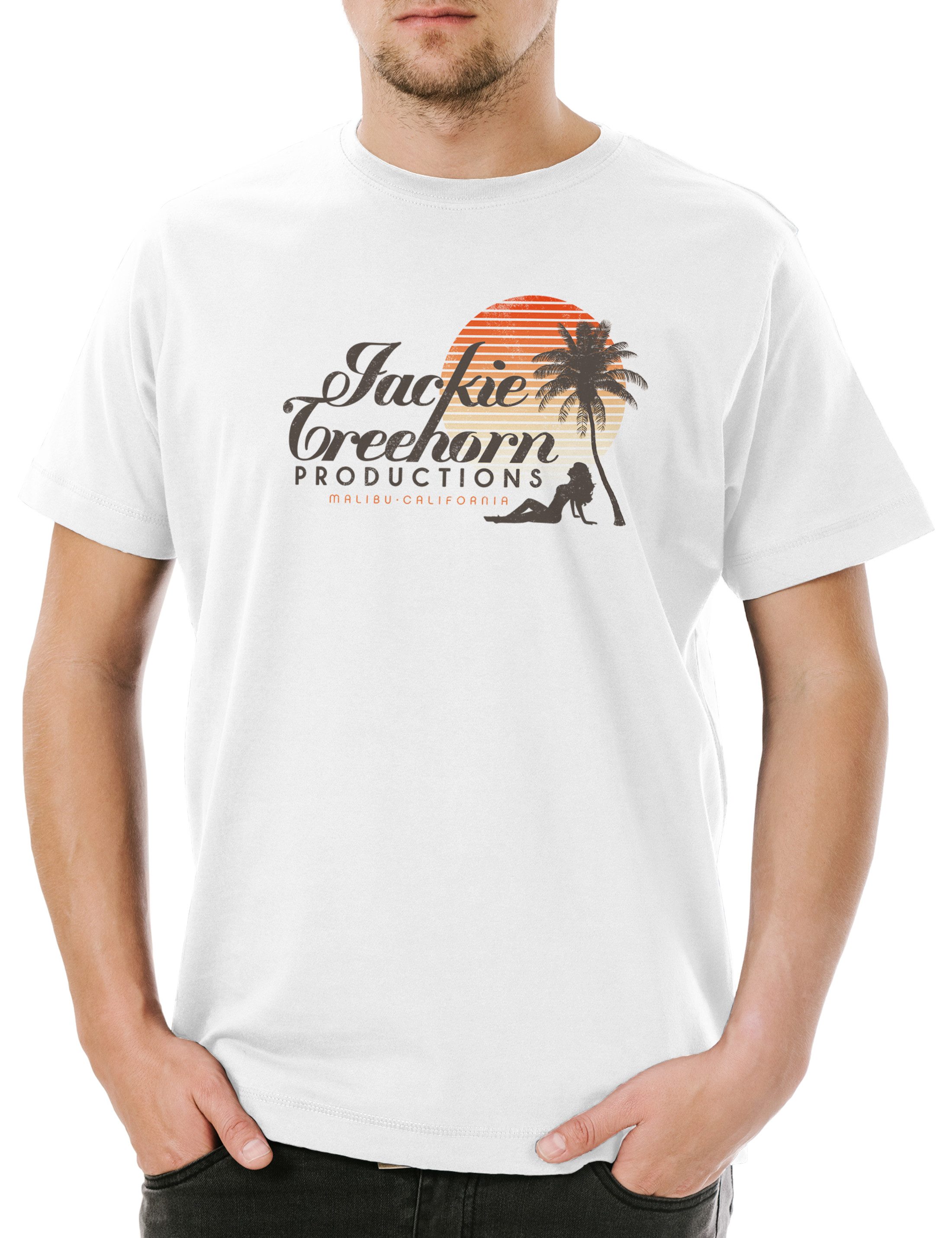 Print-Shirt Jackie Treehorn Productions Herren T-Shirt Der The Big Dude Lebwoski