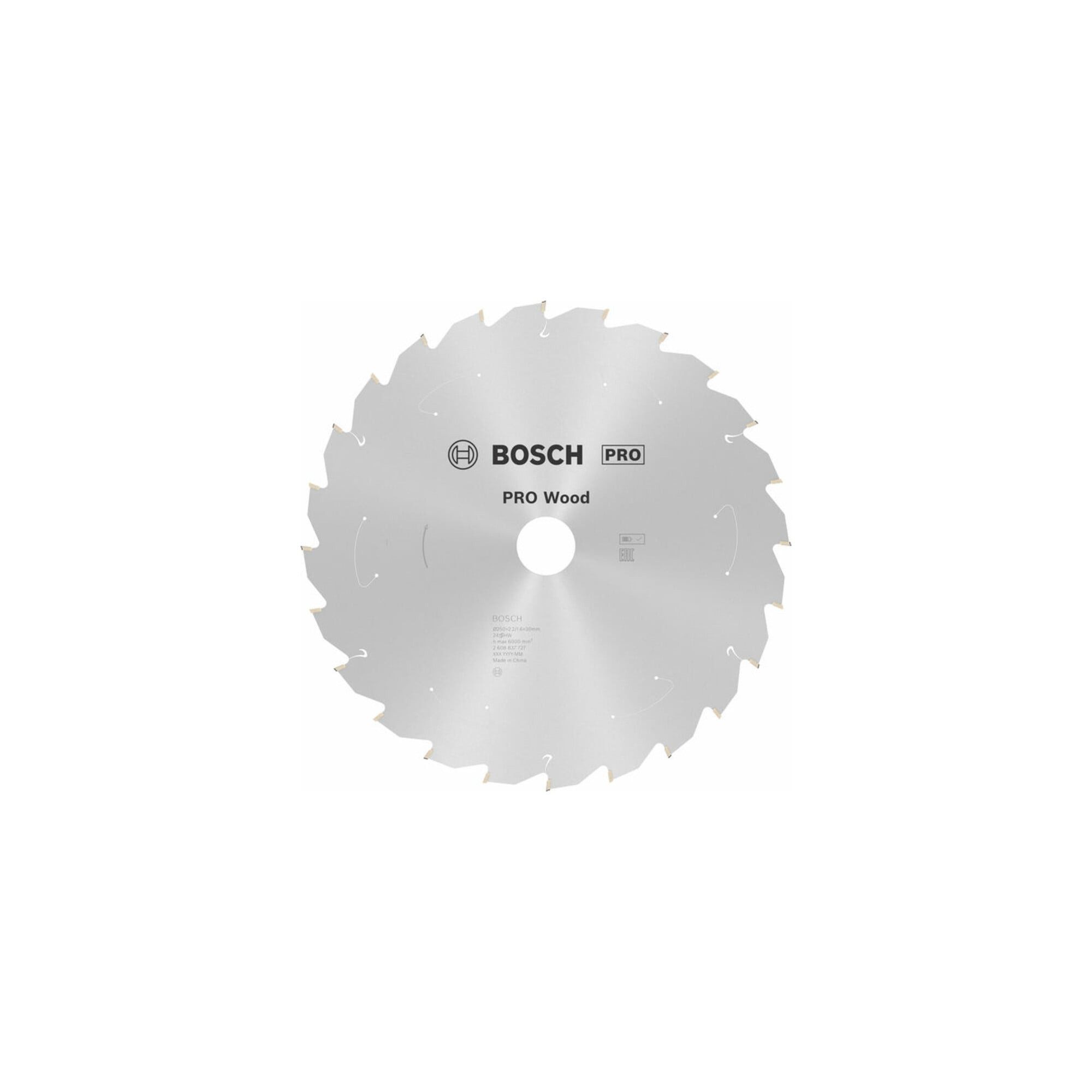 Bosch Professional Kreissägeblatt Bosch Kreissägeblatt Standard for Wood für Akkusägen 250x2.2/1.6x30, 2