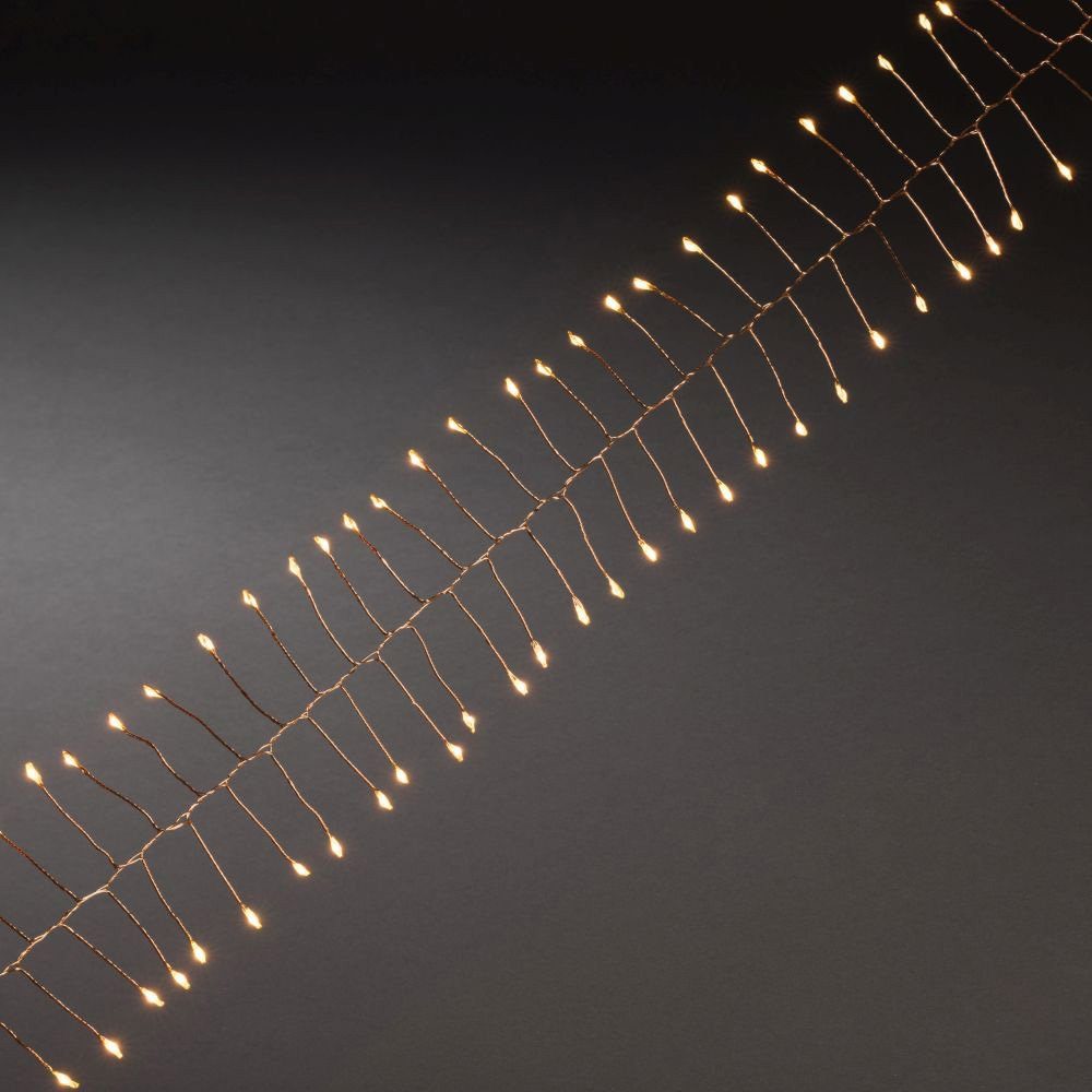 KONSTSMIDE LED-Lichterkette Weihnachtsdeko, 200 bernsteinfarbene Dioden günstig online kaufen