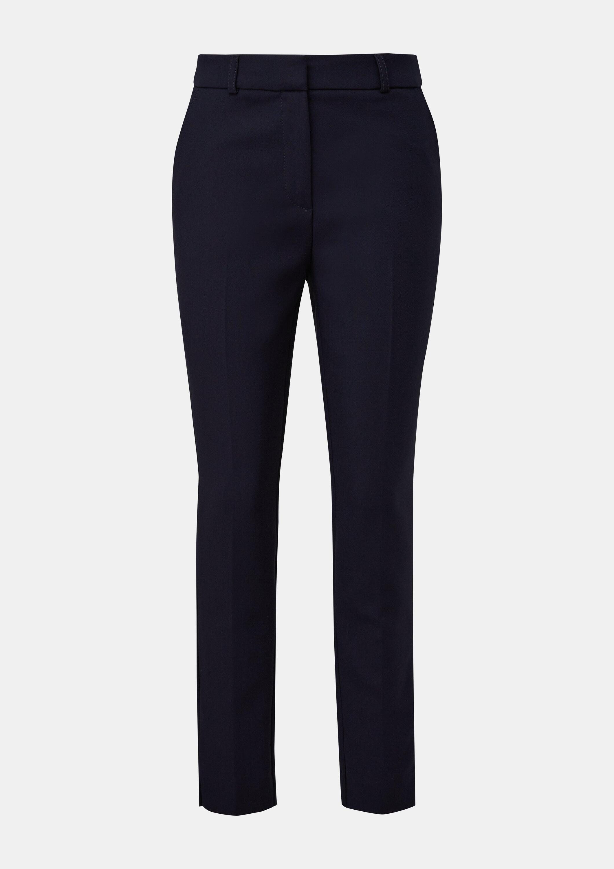 comma 7/8-Hose Hose Regular: Hose mit Bügelfalten