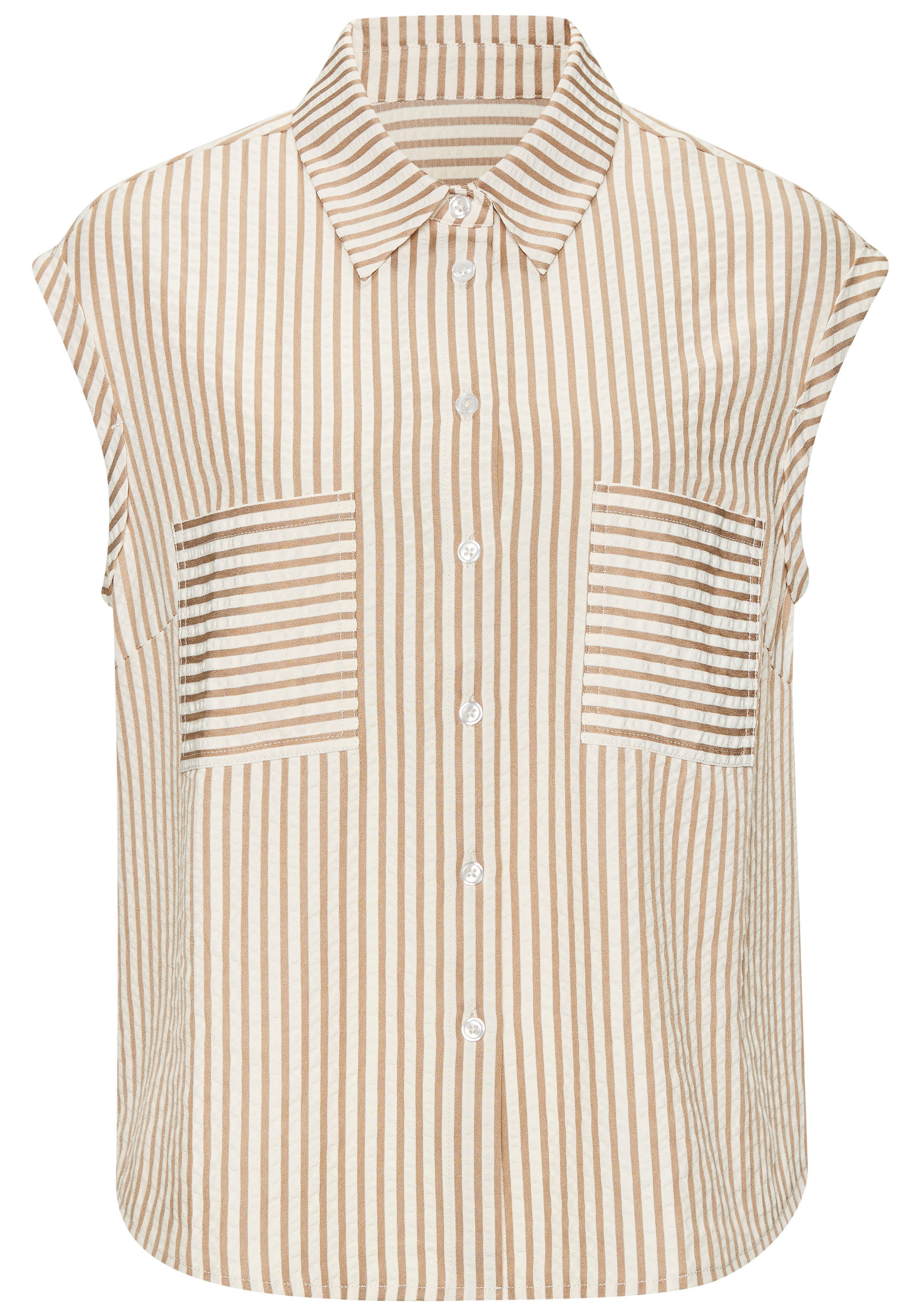 Vivance Kurzarmbluse mit Streifenmuster, bügelfreie Qualität. € 29,99