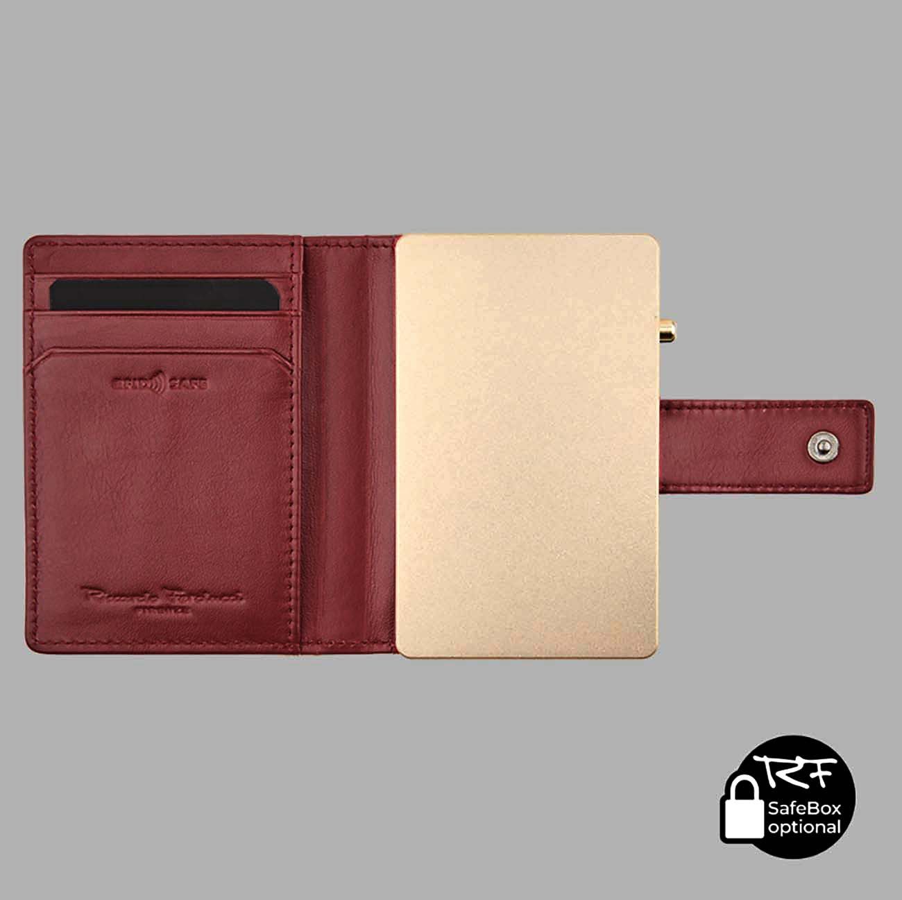 RICCARDO FERDUCCI Mini Geldbörse Smart Wallet zu SafeBox Magnet